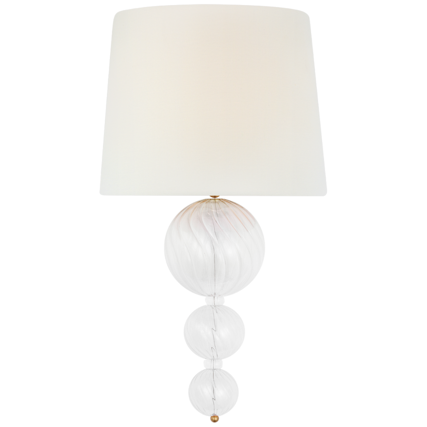 Annelise 18-Inch Wall Sconce with Gold Finish - Elegant Lighting Fixture for Bedroom, Living Room & Hallway Decor