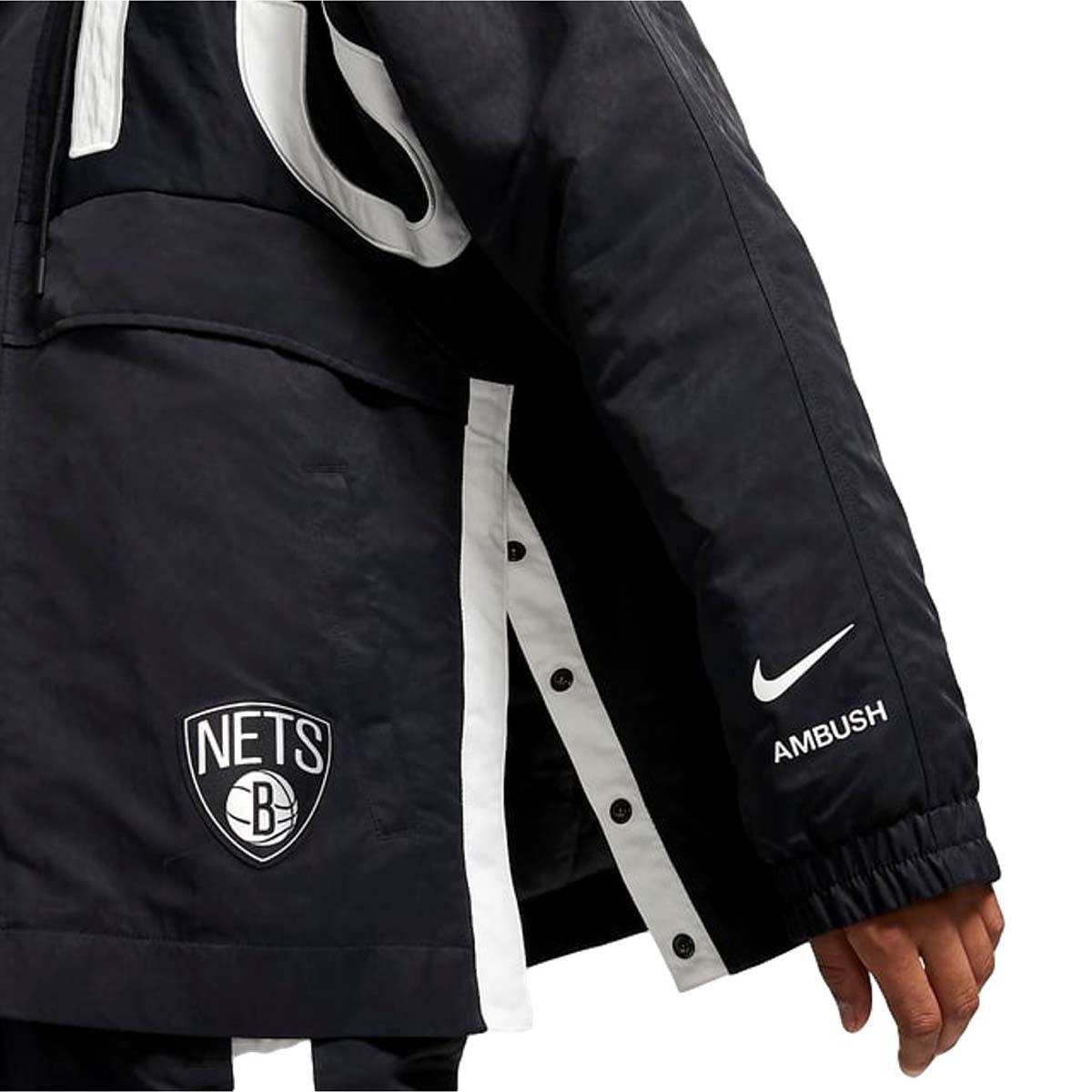 AMBUSH x NBA Brooklyn Nets Varsity Jacket - Men's Fashion Streetwear for Basketball Games & Urban Style
