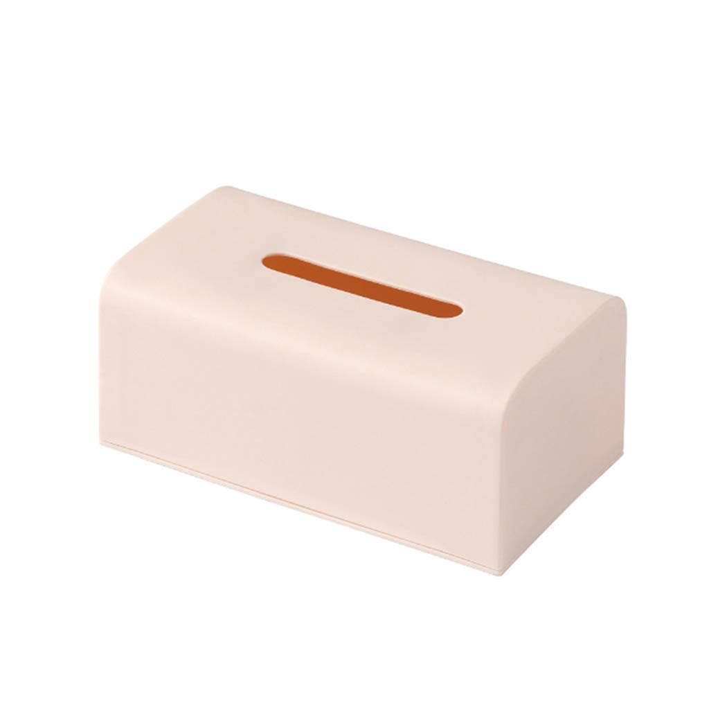 QIMO Modern Removable Paper Tissue Box Cover - Decorative Bathroom Vanity & Bedroom Dresser Organizer for Nightstands, Desks, Tables - Perfect for Home, Office & Hotel Decor