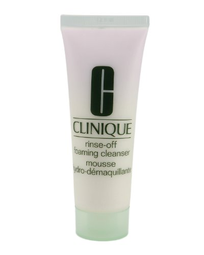 Clinique Rinse-Off Foaming Cleanser Travel Size 1.7 Oz/50ml - Gentle Face Wash for Sensitive Skin | Perfect for Travel, Gym & On-The-Go Skincare