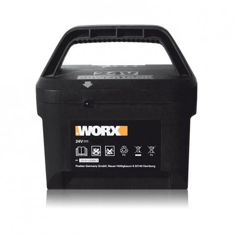 Worx Enviro 24V Cordless Lawn Mower Battery Pack - Replacement for WG743 WG744 - Perfect for Backyard, Garden & Small Yard Maintenance