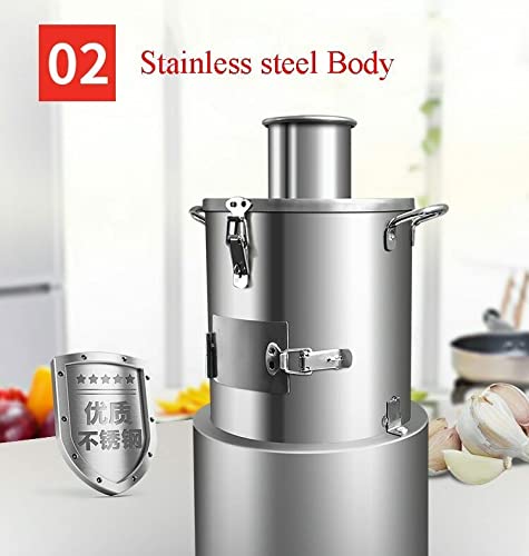Commercial Electric Garlic Peeler Machine - 220V Automatic Garlic Separator & Peeling Equipment for Restaurants, Kitchens & Food Processing - Perfect for Bulk Garlic Peeling, Meal Prep & Commercial Cooking