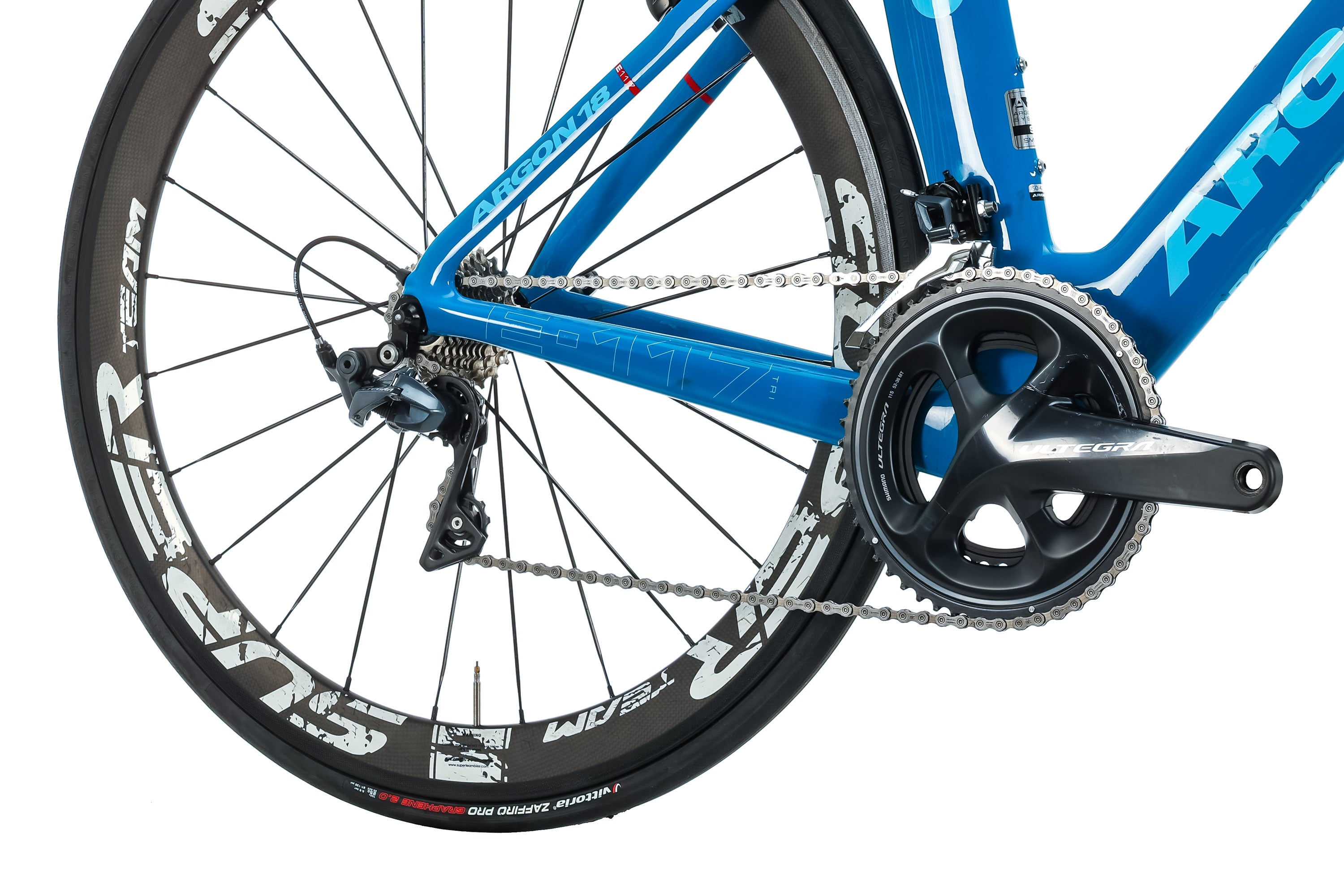 Argon 18 E-117 Triathlon Time Trial Bike 2018 - Small Size | Lightweight Carbon Frame for Competitive Racing & Triathlons | Perfect for Ironman, Time Trials & Road Cycling Competitions