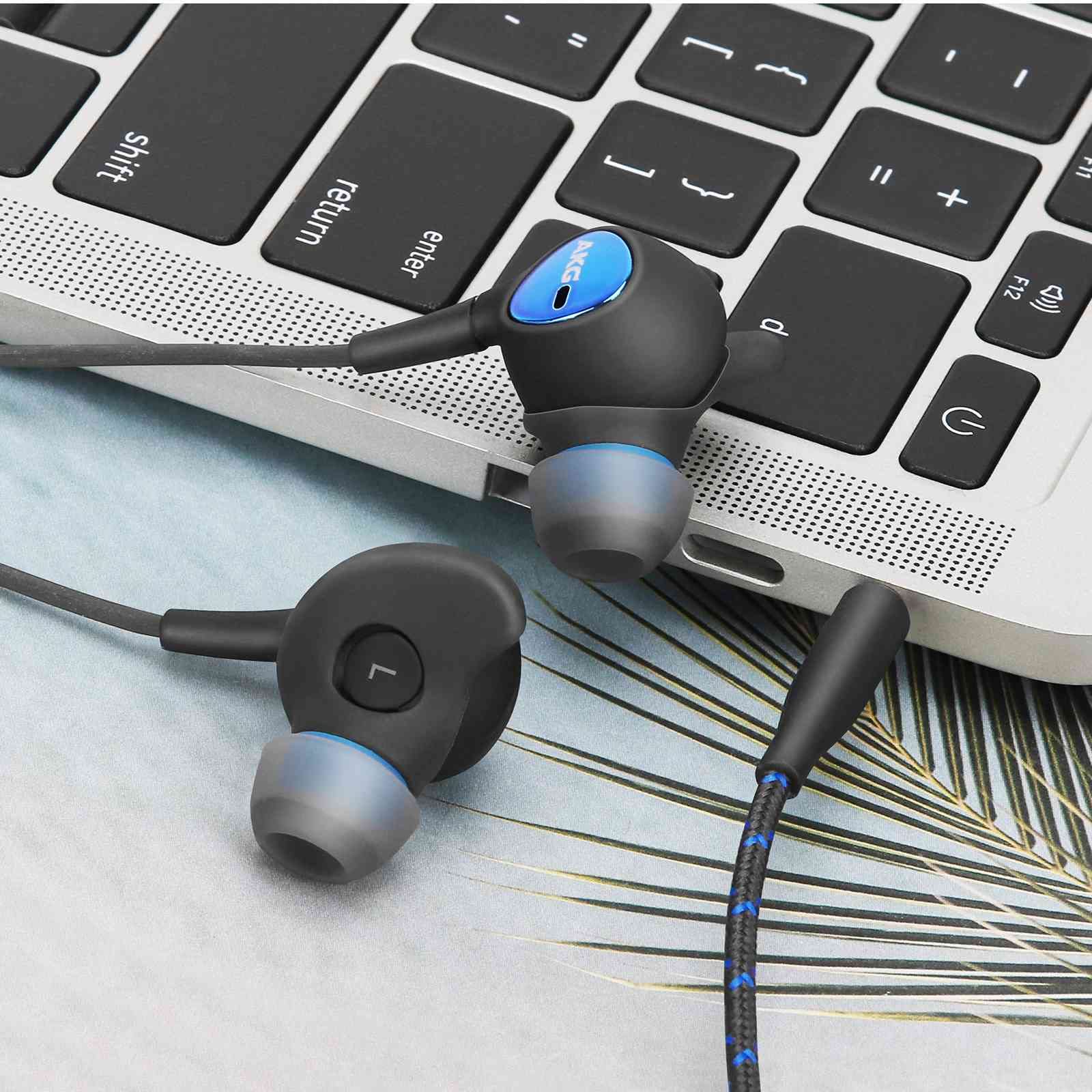 Premium Wired 3.5mm Earphones with Microphone & Volume Control - AKG-Tuned Deep Bass Noise Isolating In-Ear Headphones for vivo Xplay5 - Perfect for Music, Gaming, and Calls