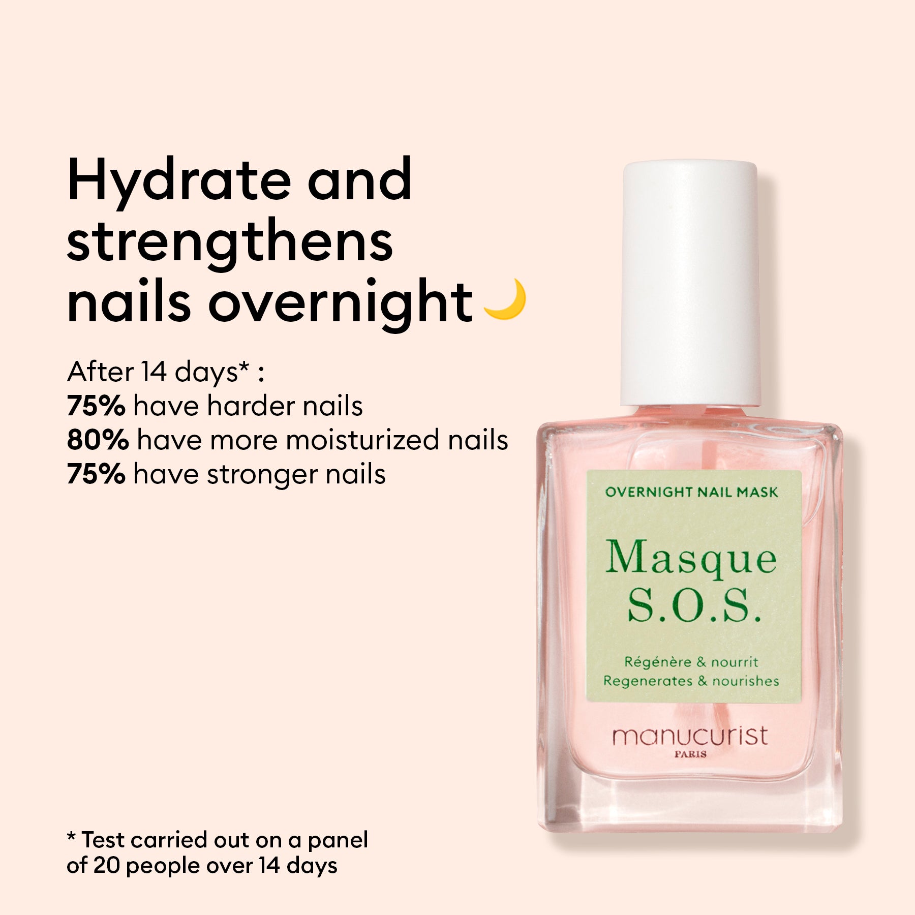 Stronger Nails Duo - Nail Strengthening Treatment Kit for Healthy & Beautiful Nails | Perfect for At-Home Nail Care & Salon Professionals