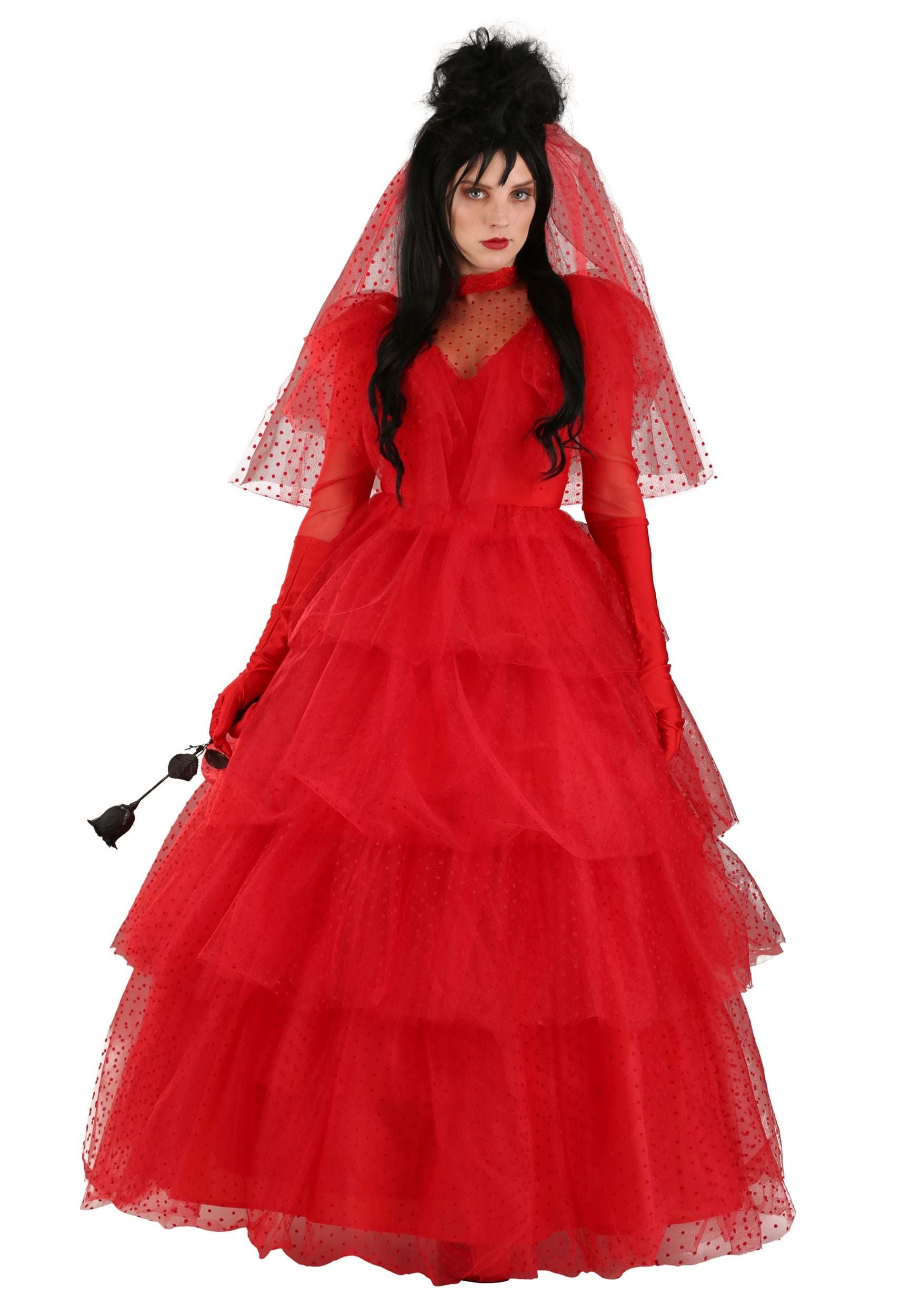 Elegant Red Wedding Dress for Women - Perfect for Bridal Ceremonies, Vow Renewals & Romantic Photoshoots