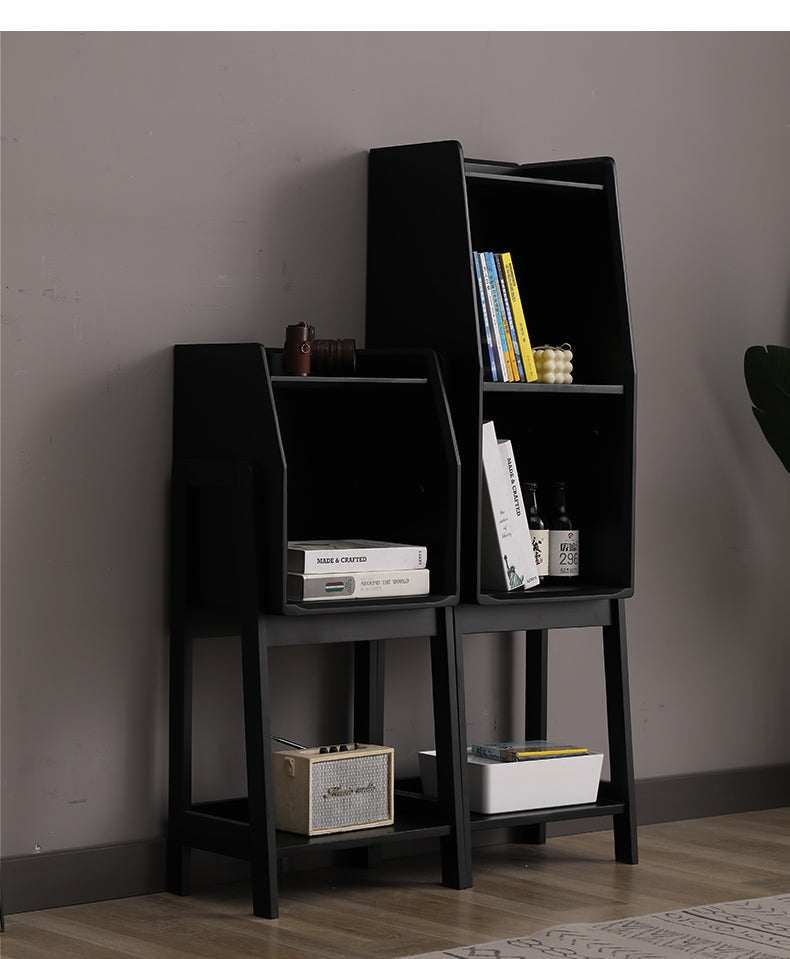ANTHONY Solid Pine Wood Bookshelf - Sturdy & Durable Book Storage Organizer for Home, Office, or Library - Perfect for Books, Decor, and Display