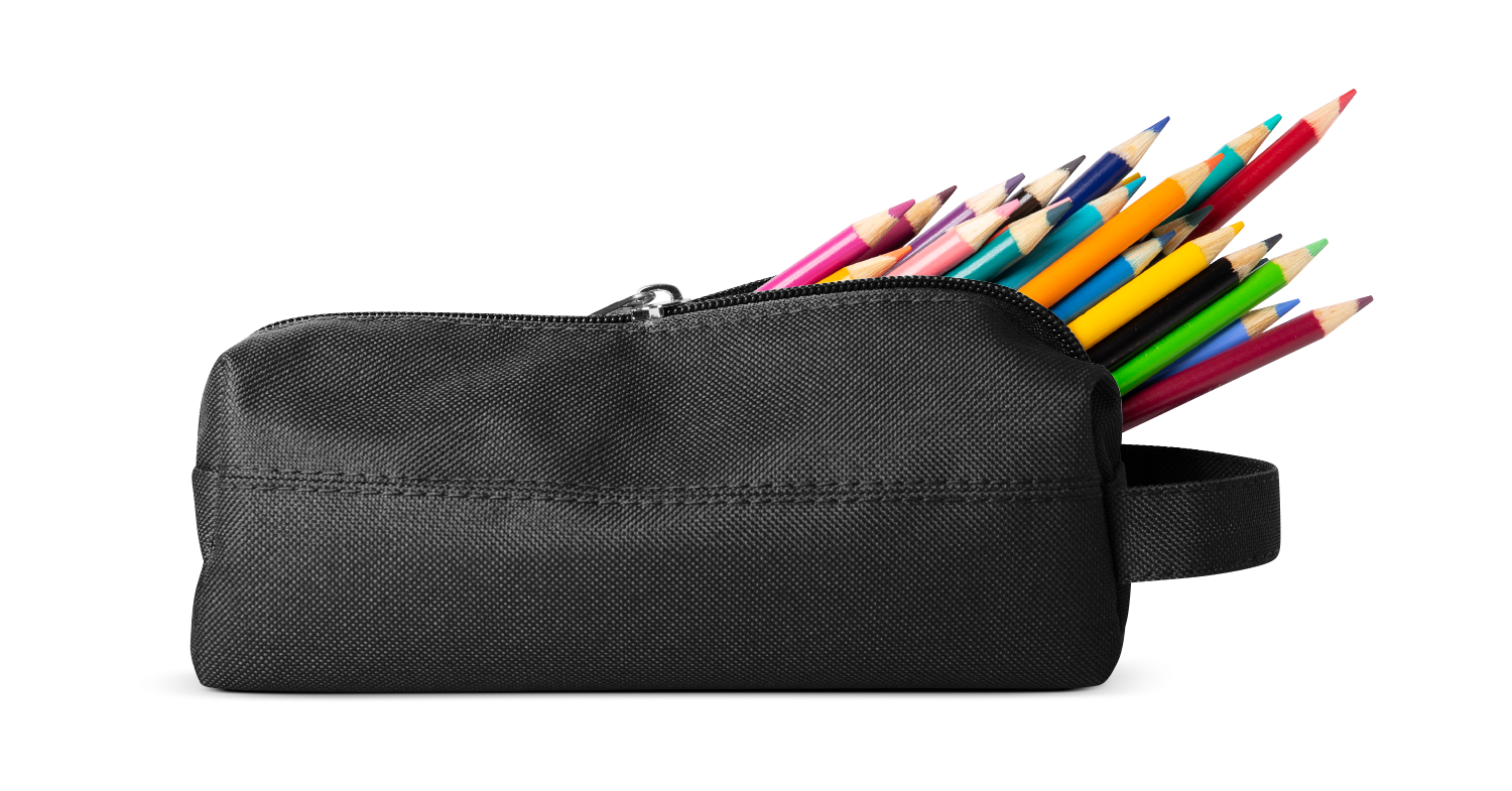 Premium Hudson Pencil Bag - Durable School & Office Supplies Organizer for Students, Artists & Professionals - Perfect for Backpacks, Desks & Travel