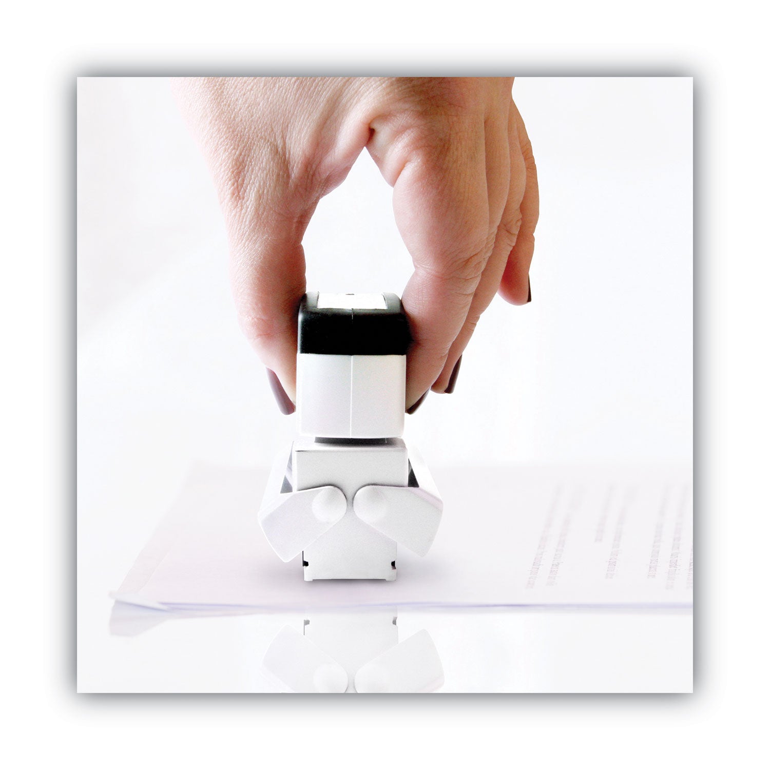 ACCUSTAMP2® Pre-Inked Shutter Stamp - Blue, Original (1.63