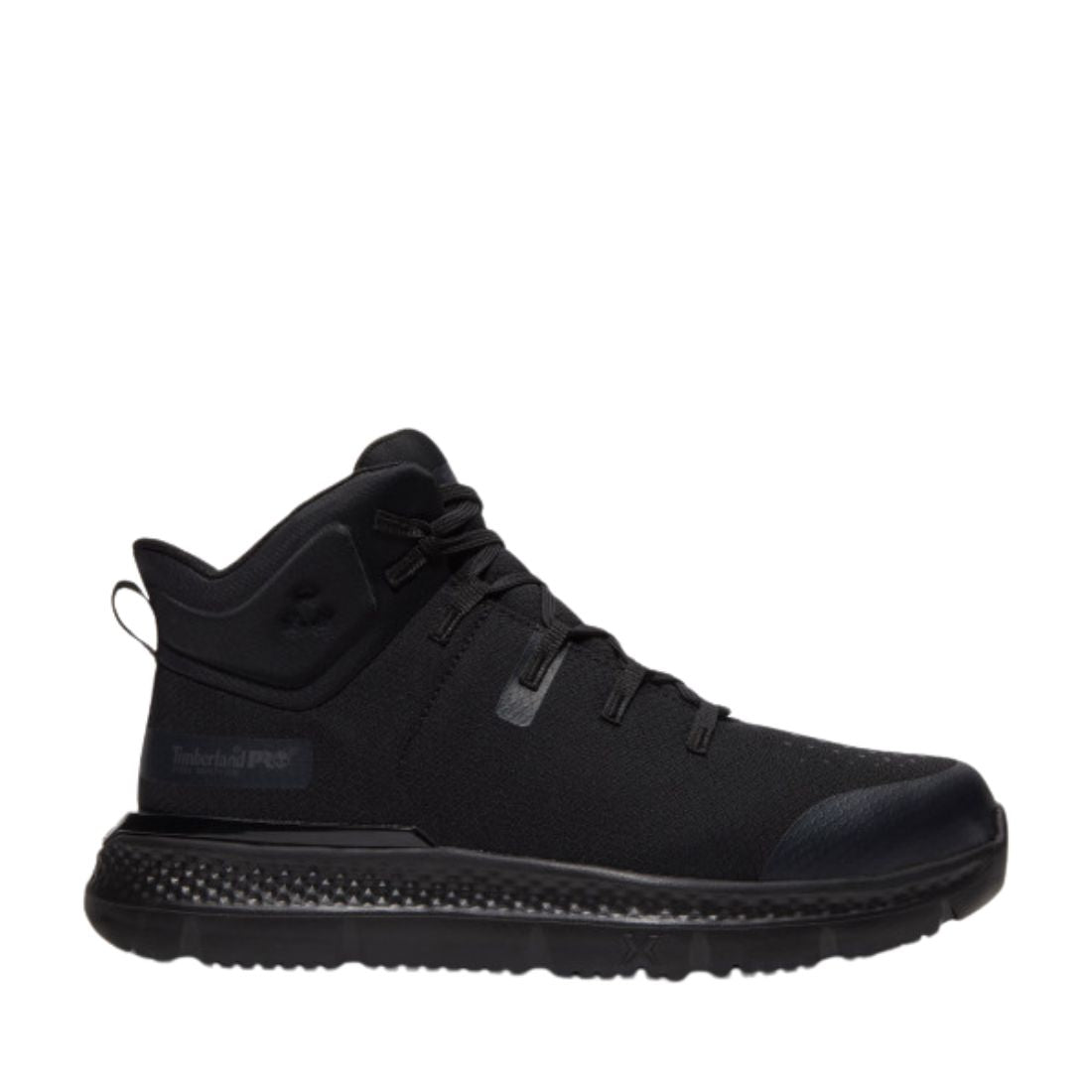 Timberland PRO Intercept MID TB0A67SFEL0 Men's Steel Toe Work Shoes - Black | Safety Toe Athletic Shoes for Construction, Warehouse & Outdoor Work | Durable & Comfortable Work Boots for Men