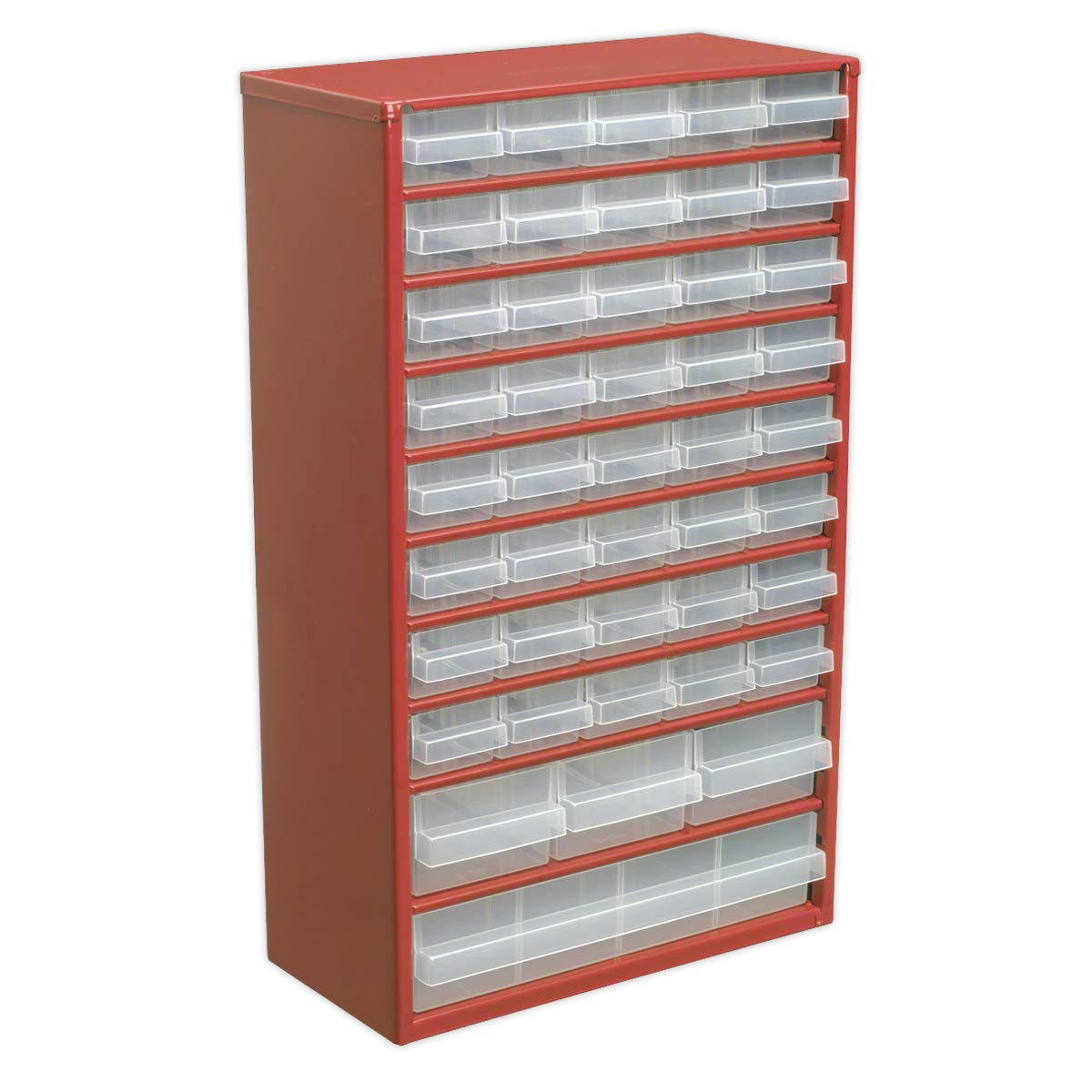 Sealey APDC45 44-Drawer Tool Cabinet Box - Heavy Duty Storage for Garage, Workshop & Industrial Use