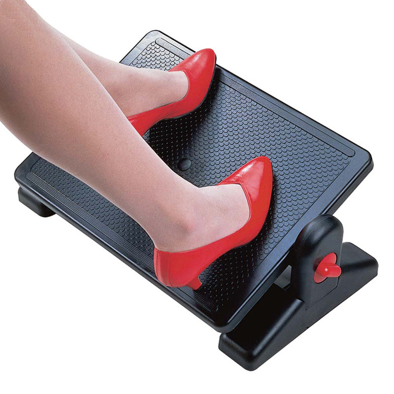 Ergonomic Adjustable Angle Footrest for Office & Home - Improve Posture & Comfort While Working or Relaxing