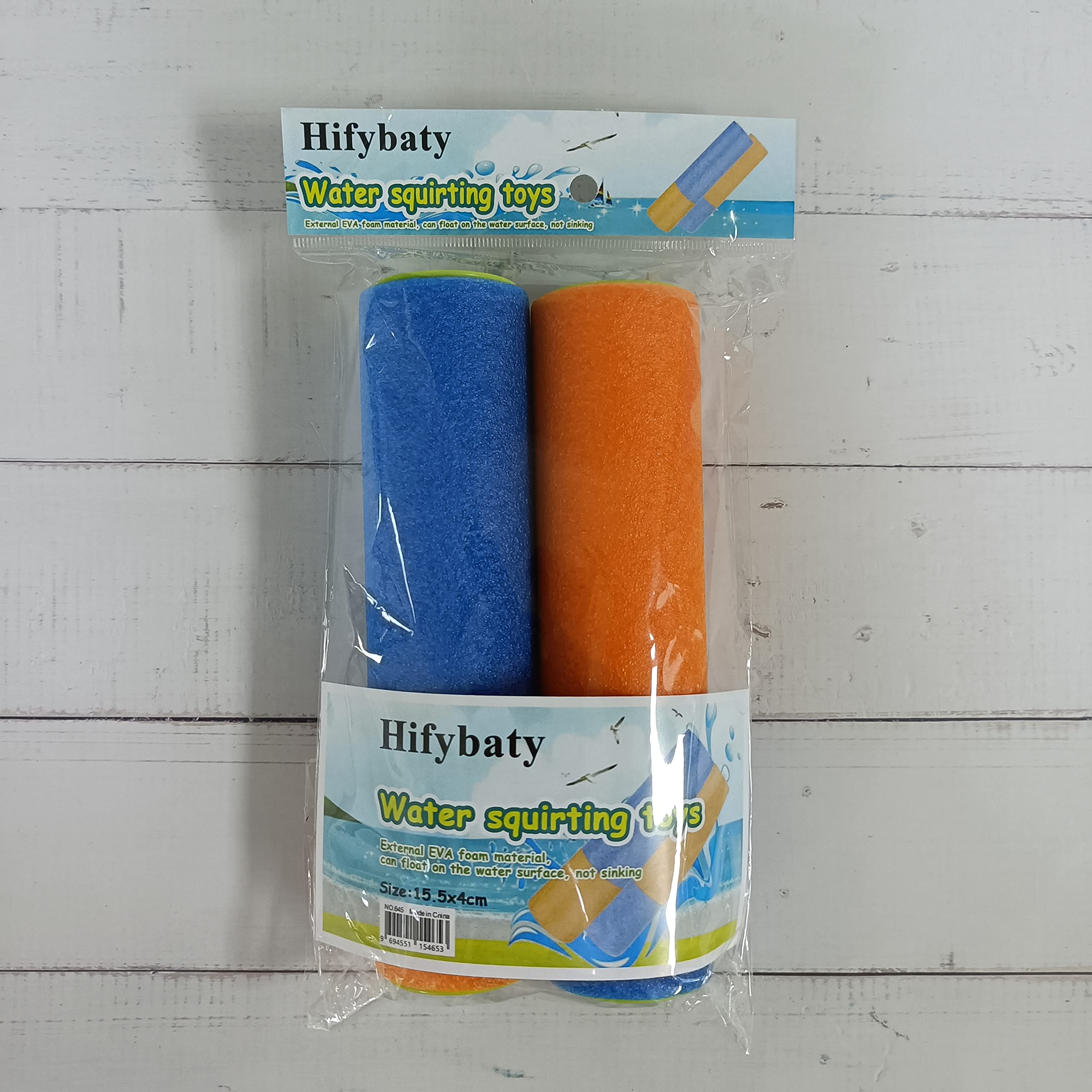 Hifybaty Water Blaster Guns for Kids - Outdoor Summer Water Toys, Foam Water Squirter for Pool Party, Beach Fun, Backyard Battles & Water Fights
