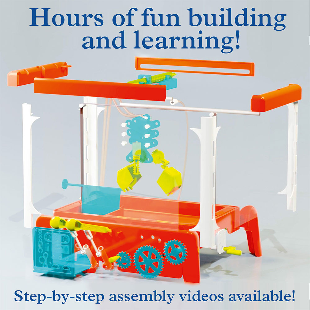 Candy Claw Engineering Arcade Game Maker Lab Kit - DIY Arcade Machine Building Set for Kids & Adults - Perfect for STEM Learning, Birthday Gifts & Game Room Decor