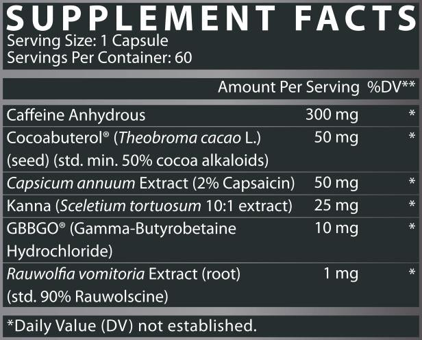 Nutrex LIPO 6 HARDCORE Fat Burner Supplement - Weight Loss Pills for Men & Women - Boost Energy & Metabolism - Pre Workout & Fitness Support