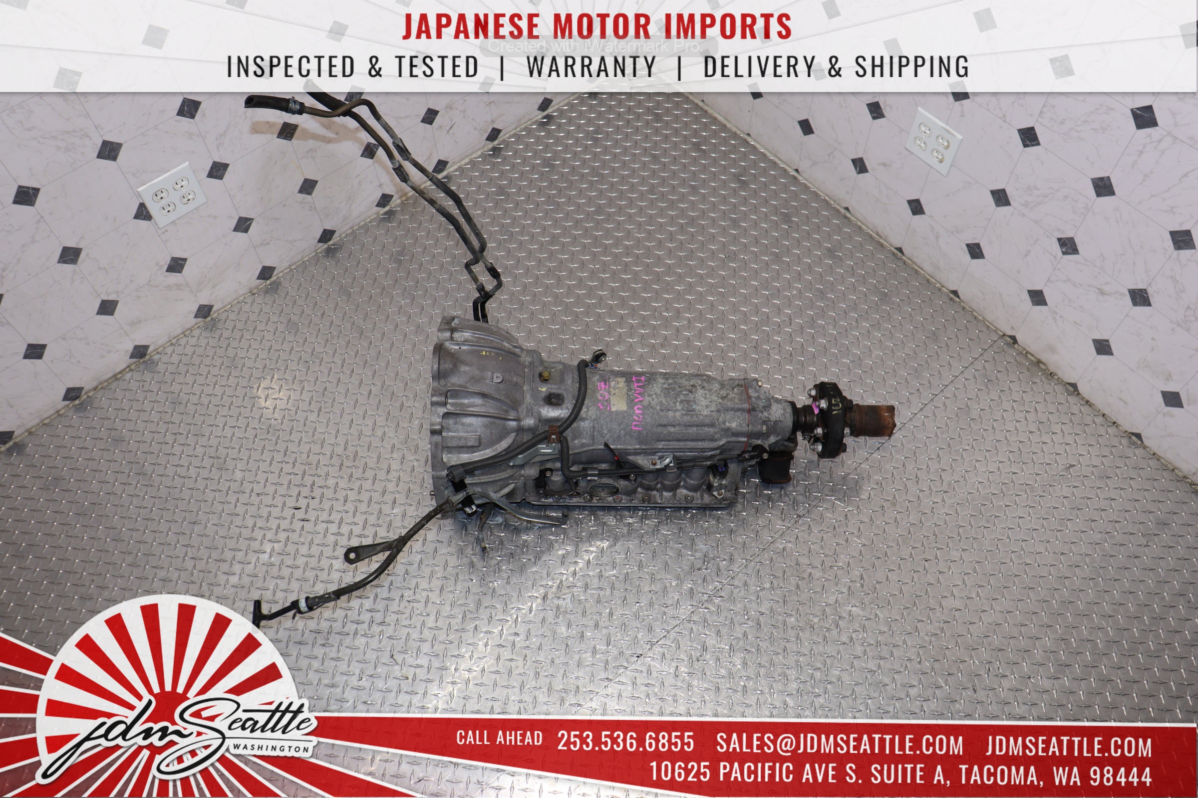 JDM 1UZ Automatic Transmission 1991-1997 - Compatible with Lexus LS400 GS400 SC400 1UZ-FE Non-VVTI - Perfect for Engine Swap & Performance Upgrades