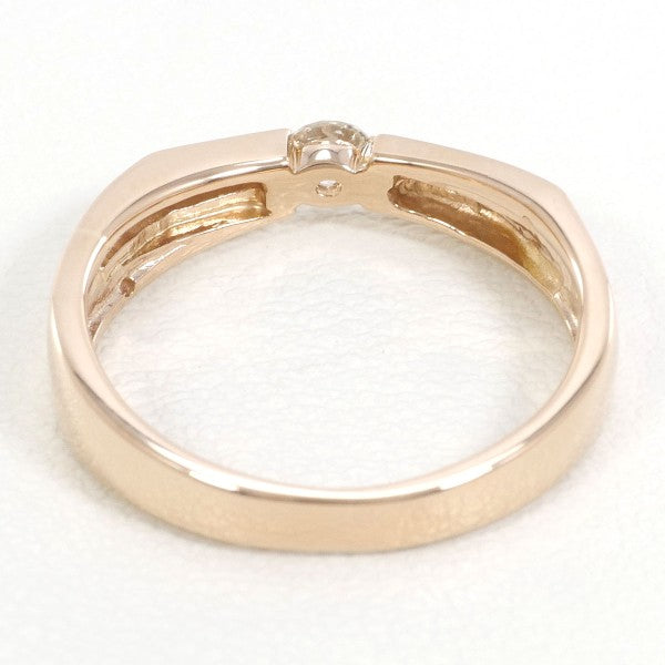 18K Pink Gold Diamond Ring for Women - Elegant & Sparkling Engagement, Wedding, Anniversary Jewelry Gift - Perfect for Proposals, Bridal, and Special Occasions