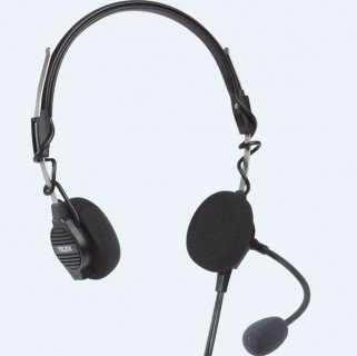 TELEX Airman 750 Aviation Headset with Airbus Plug - Premium Noise Cancelling Pilot Headphones for Commercial & Private Aircraft Use