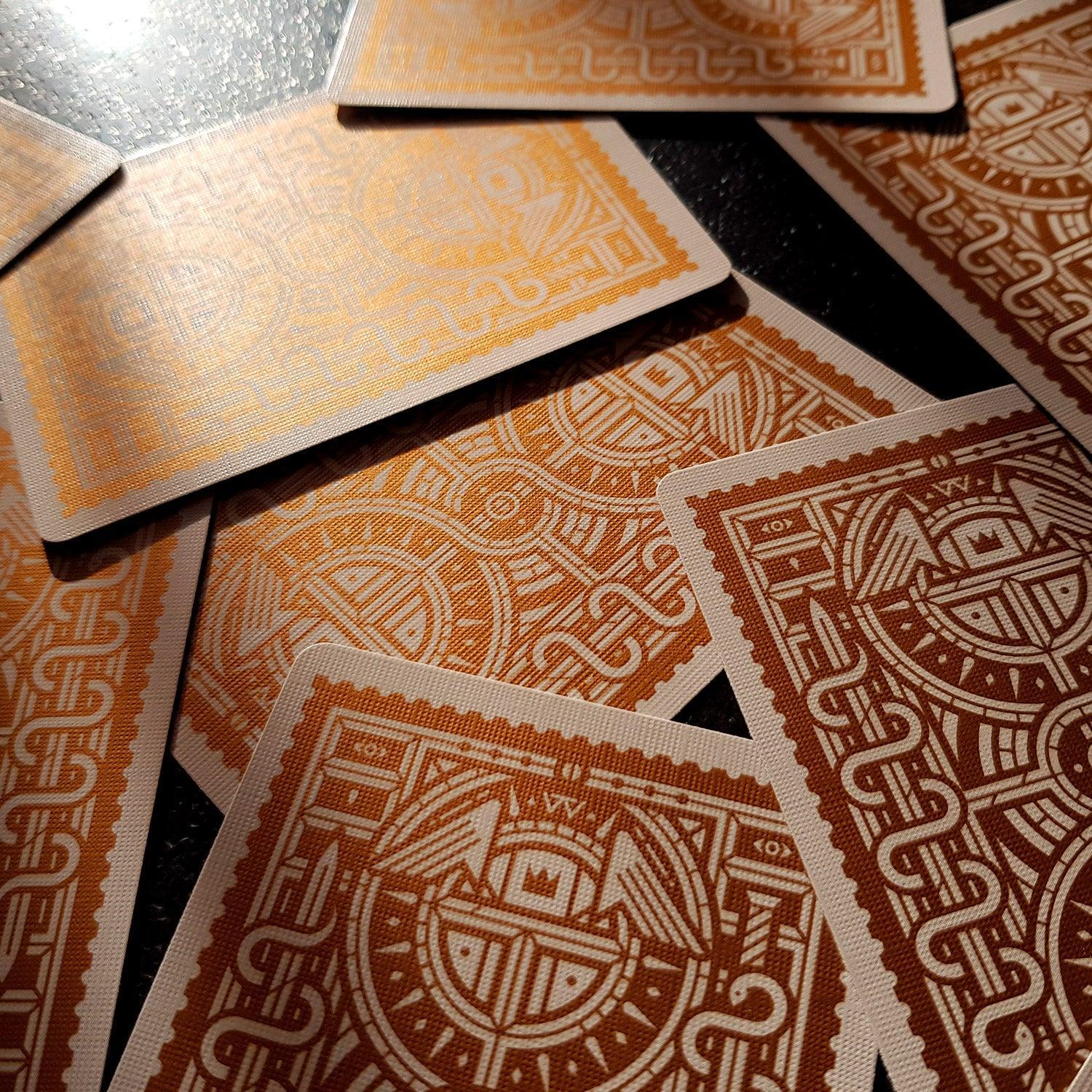 Premium Ivory Playing Cards - Elegant & Durable Poker Deck for Magic Tricks, Cardistry, and Casino Night Entertainment - Perfect for Professional Magicians and Card Game Enthusiasts