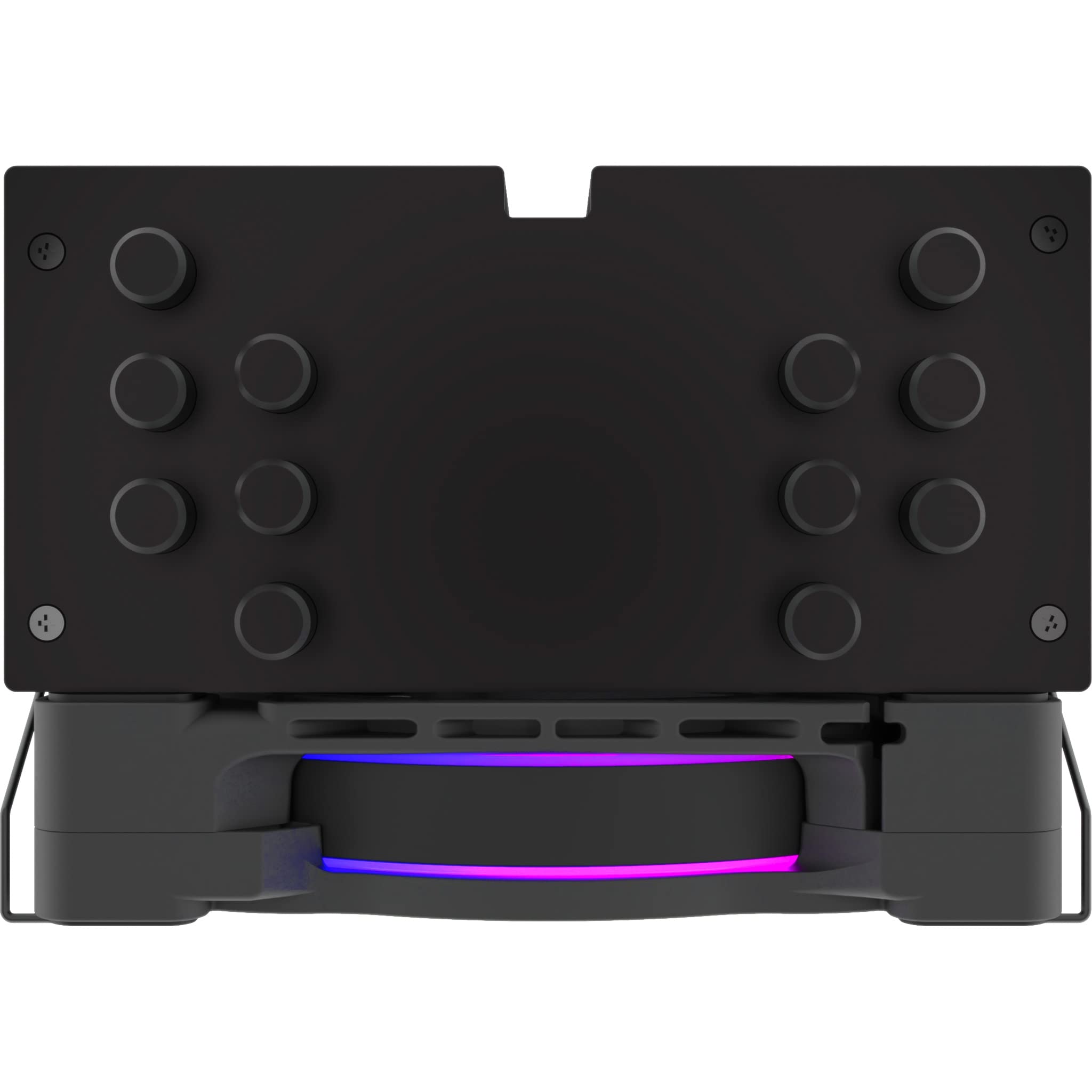 Dolomit Premium 120mm RGB CPU Cooler - Black Tower Heatsink with Asymmetrical Design for Enhanced Compatibility, Ideal for Gaming PCs and High-Performance Builds