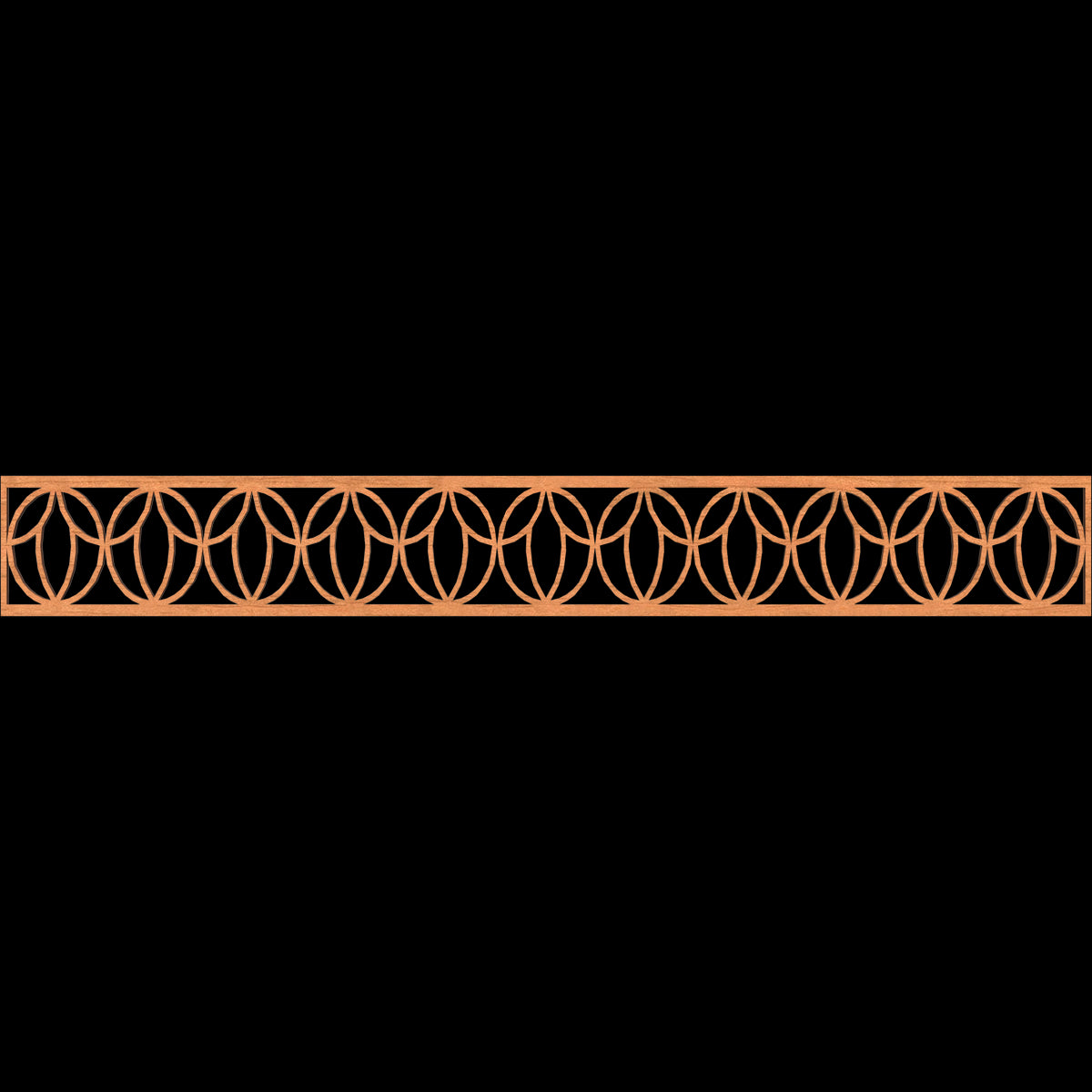 Shoshoni Fretwork Moulding - Handcrafted Wooden Wall Decor for Home & Office - Perfect for Living Room, Bedroom, and Office Decorations