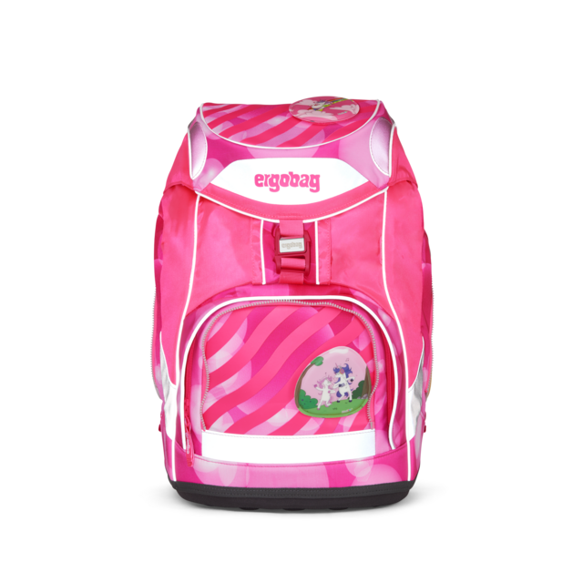 Ergobag 6-Piece School Backpack Set - WonBearful Unicorn NEO Edition for Kids | Lightweight, Durable & Water-Resistant | Perfect for School, Travel & Outdoor Adventures
