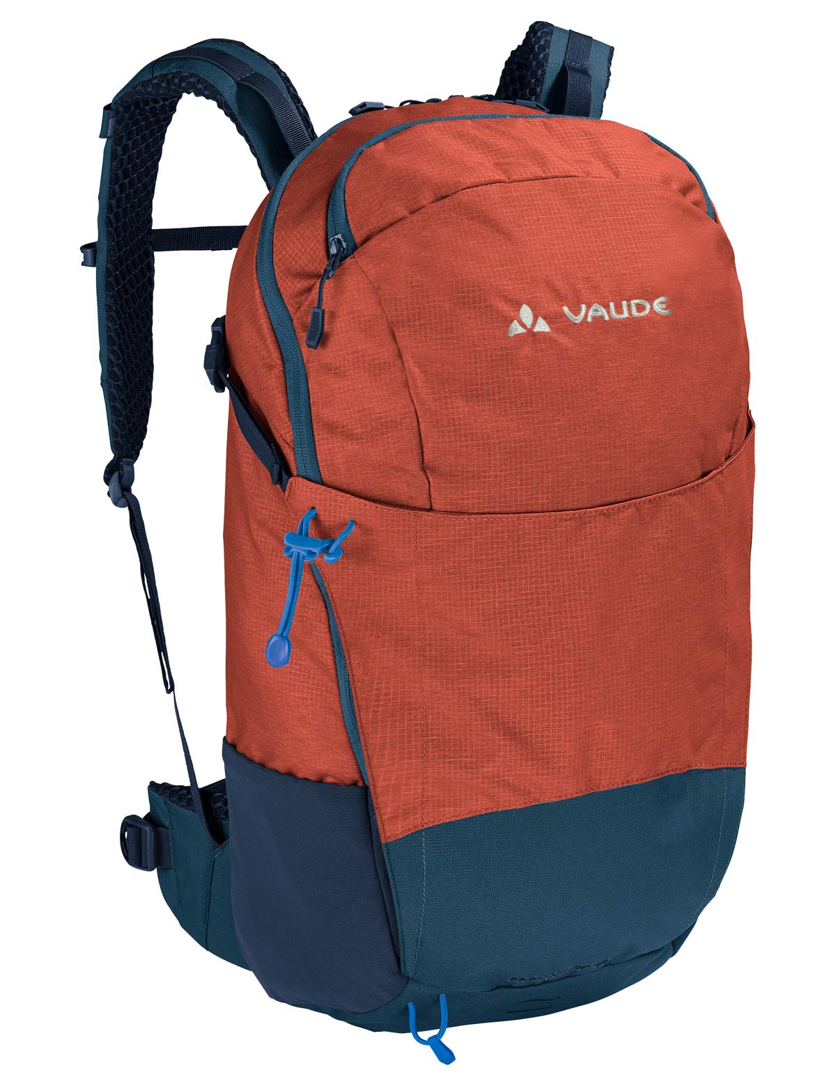 VAUDE Prokyon Zip 20L Hiking Backpack - Lightweight Water-Resistant Daypack for Outdoor Adventures, Camping & Travel (Squirrel Color, One Size)