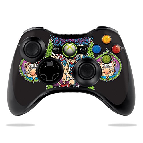 MightySkins Protective Vinyl Decal Wrap Cover for Microsoft Xbox 360 Controller - Brainwashed Design | Durable, Customizable Skin | Easy to Apply & Remove | Made in USA | Perfect for Gaming, Personalization & Console Protection