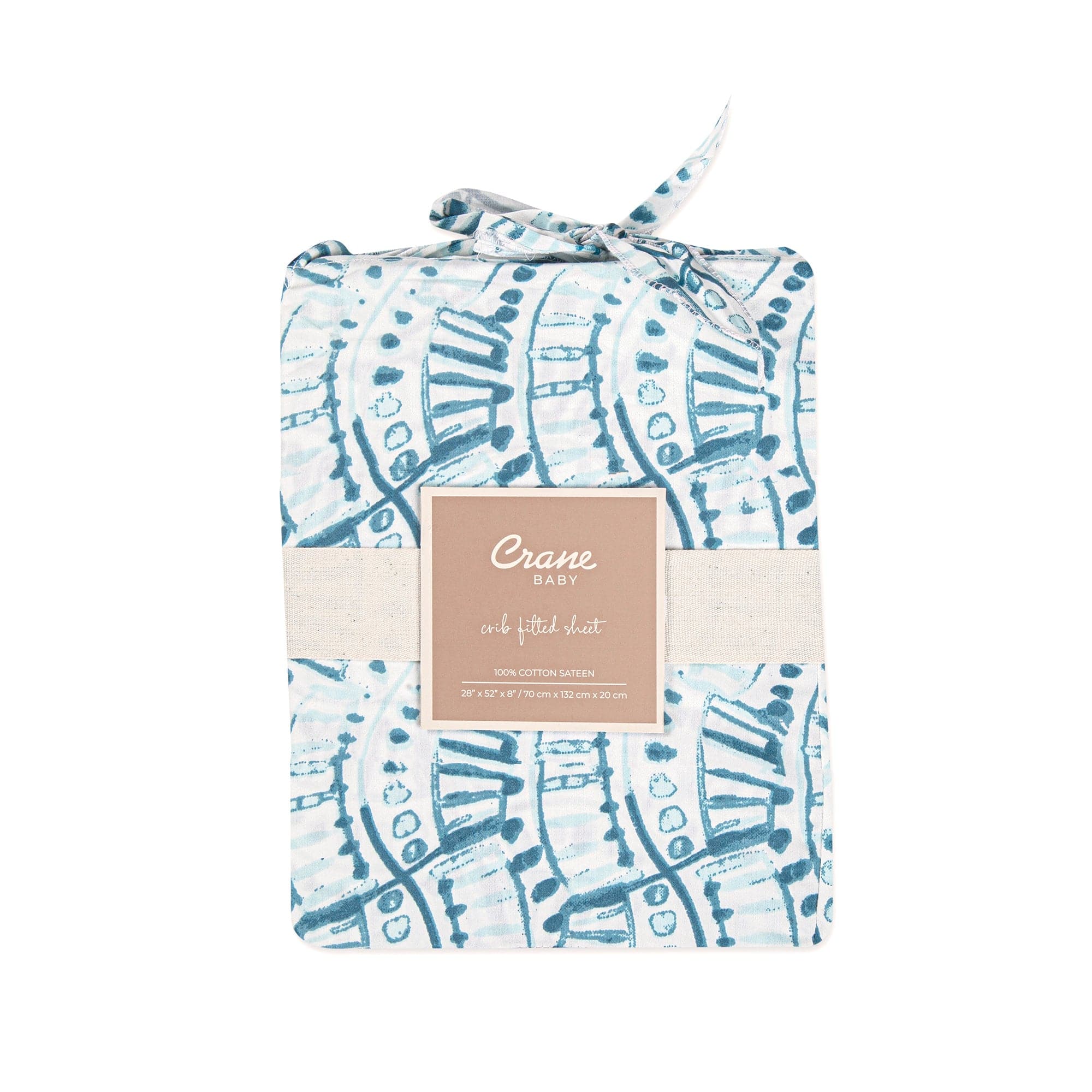 Organic Cotton Fitted Crib Sheet for Baby Crib - Soft, Breathable & Hypoallergenic Nursery Bedding - Perfect for Newborns, Toddlers & Daycare Use