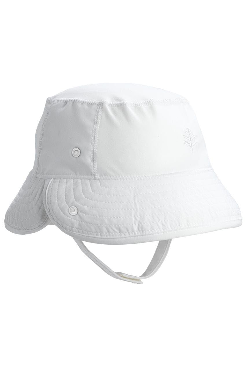 Coolibar UPF 50+ Baby Linden Sun Bucket Hat - UV Protection Sun Hat for Infants & Toddlers - Perfect for Beach, Pool & Outdoor Play