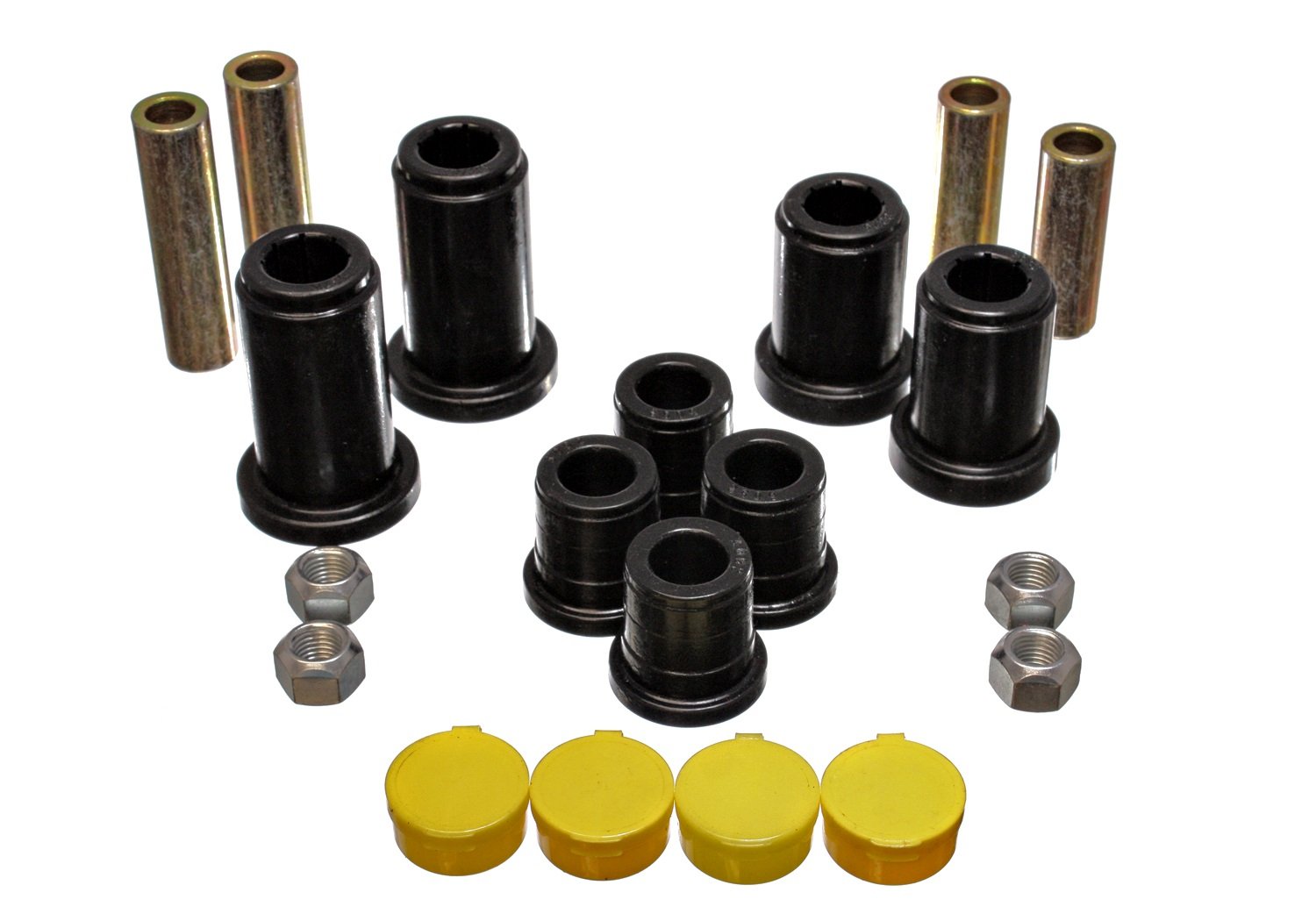 Energy Suspension 3.3180G Front Control Arm Bushing Set for 4WD Vehicles - Durable Polyurethane Bushings for Improved Handling & Ride Comfort - Perfect for Off-Roading, Towing & Performance Upgrades