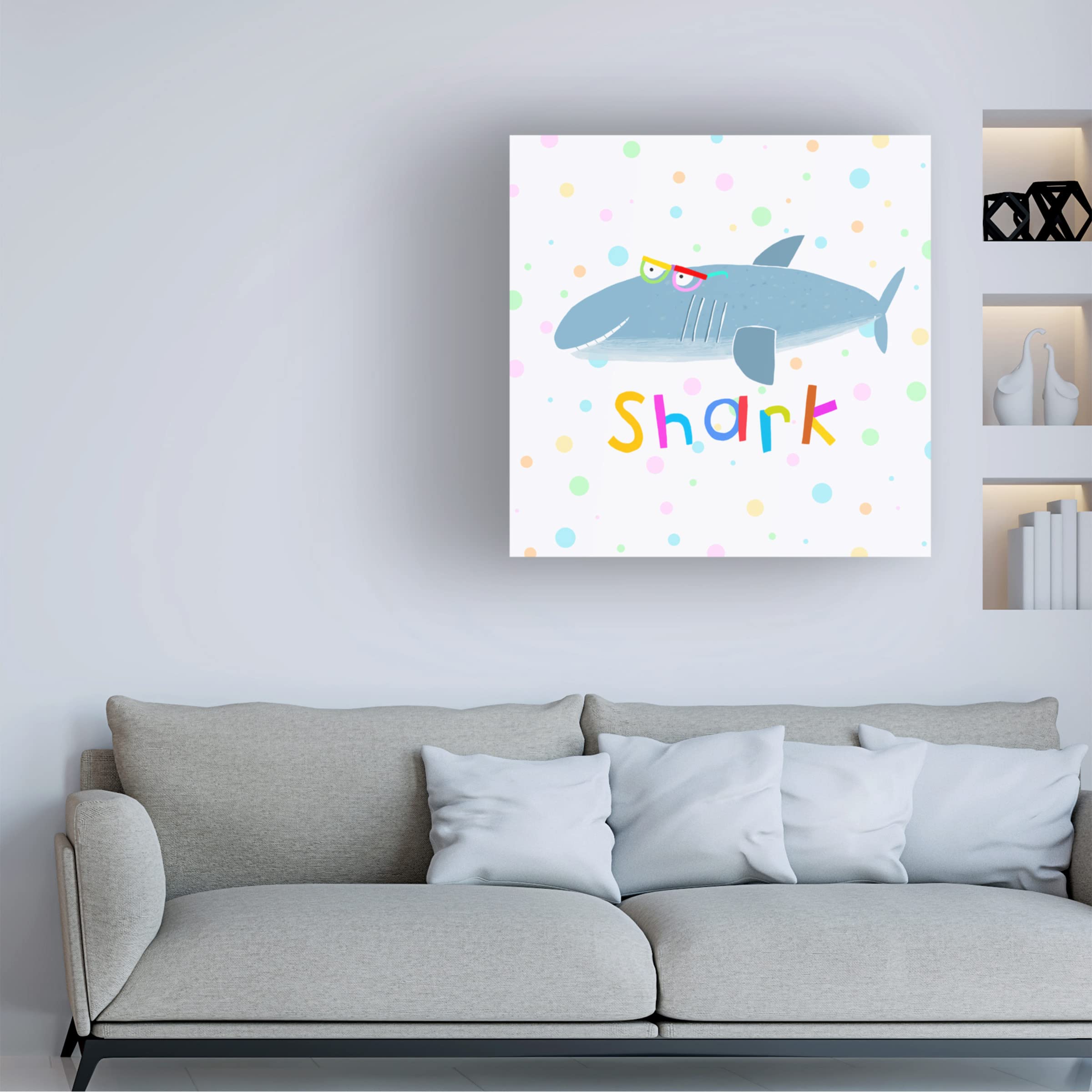Trademark Fine Art 'Animal Spots II' by Carla Daly - Stunning Canvas Wall Art for Modern Home & Office Decor | Perfect for Living Room, Bedroom or Gift