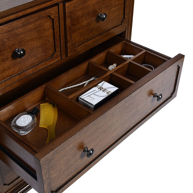 Isidro Accent Chest of Drawers with USB Charging Station - Modern Bedroom Dresser with 3 Drawers & Built-in Power Outlets - Perfect for Bedside Storage & Device Charging in Home, Office or Dorm Room