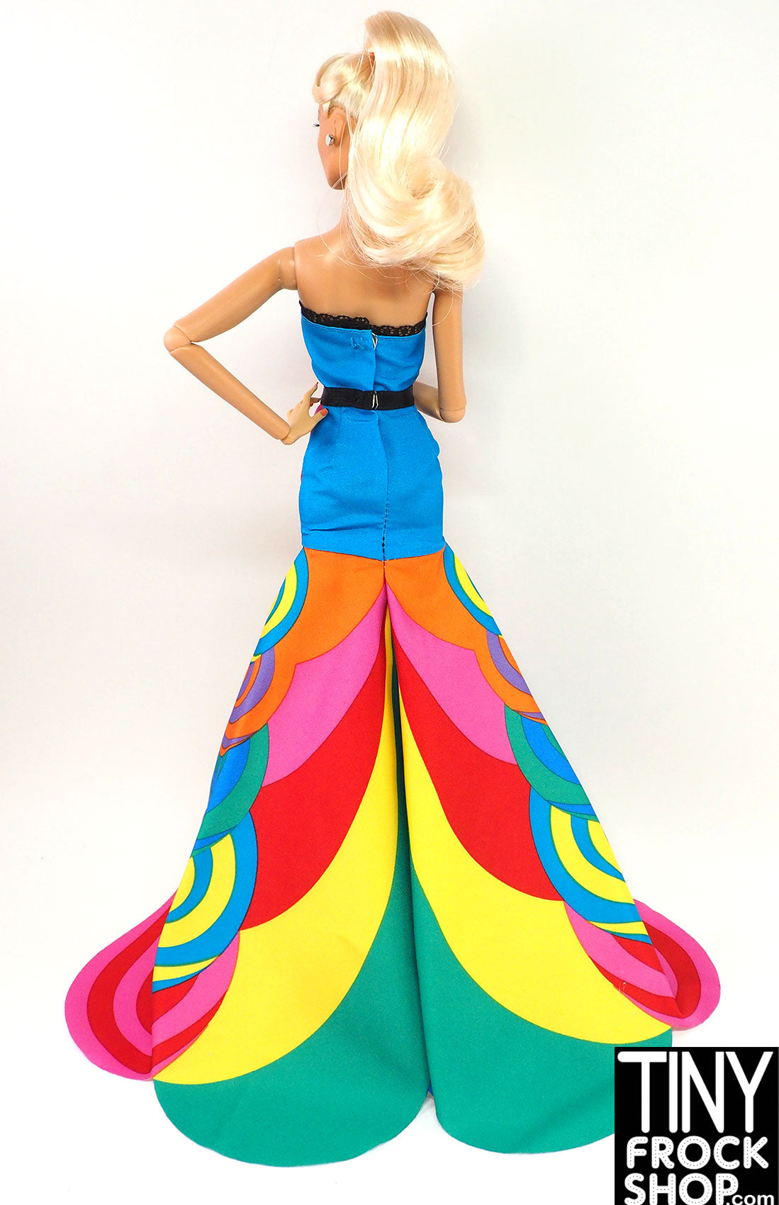 12-Pack Fashion Doll Candy Bar Print Dresses - Cute Outfits for Barbie & 18