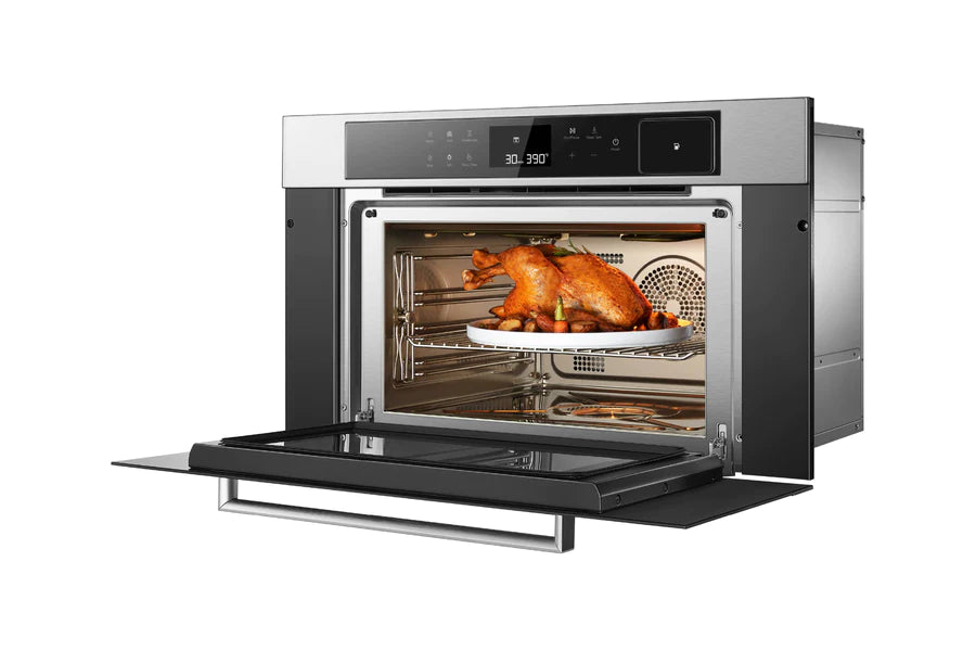 ROBAM CQ762 Built-in Wall Oven - 30 Inch Stainless Steel Electric Oven with Convection Baking & Self-Cleaning - Perfect for Home Kitchens, Baking Enthusiasts & Professional Chefs