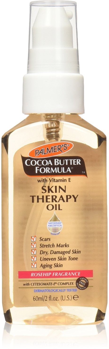 Palmer's Cocoa Butter Formula Skin Therapy Oil with Rosehip Fragrance - 2 oz (Pack of 3) | Hydrating Body Oil for Dry Skin, Stretch Marks & Scars | Perfect for Daily Moisturizing & Massage Therapy
