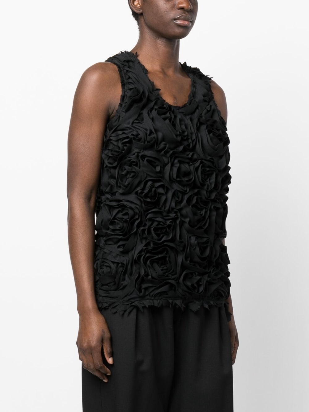 Comme des Garcons Black Top for Women - Stylish Casual & Party Wear - Perfect for Date Nights, Office, and Evening Outings