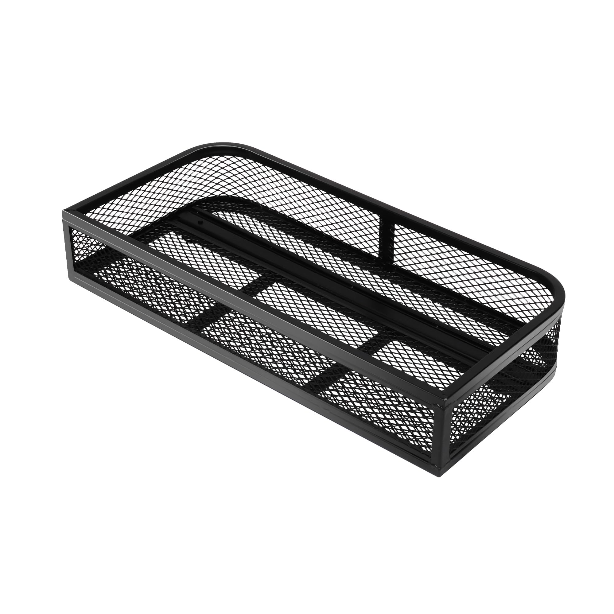 Heavy-Duty Steel ATV Front Basket Rack - 36