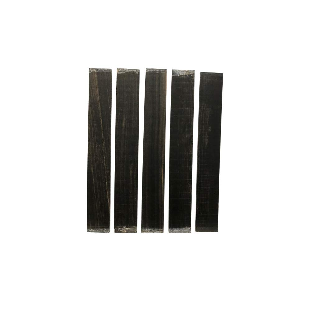 Premium Gaboon Ebony Guitar Fingerboard Blanks - A-Grade 70mm for Classical Guitar | Perfect for Luthiers & DIY Guitar Builders