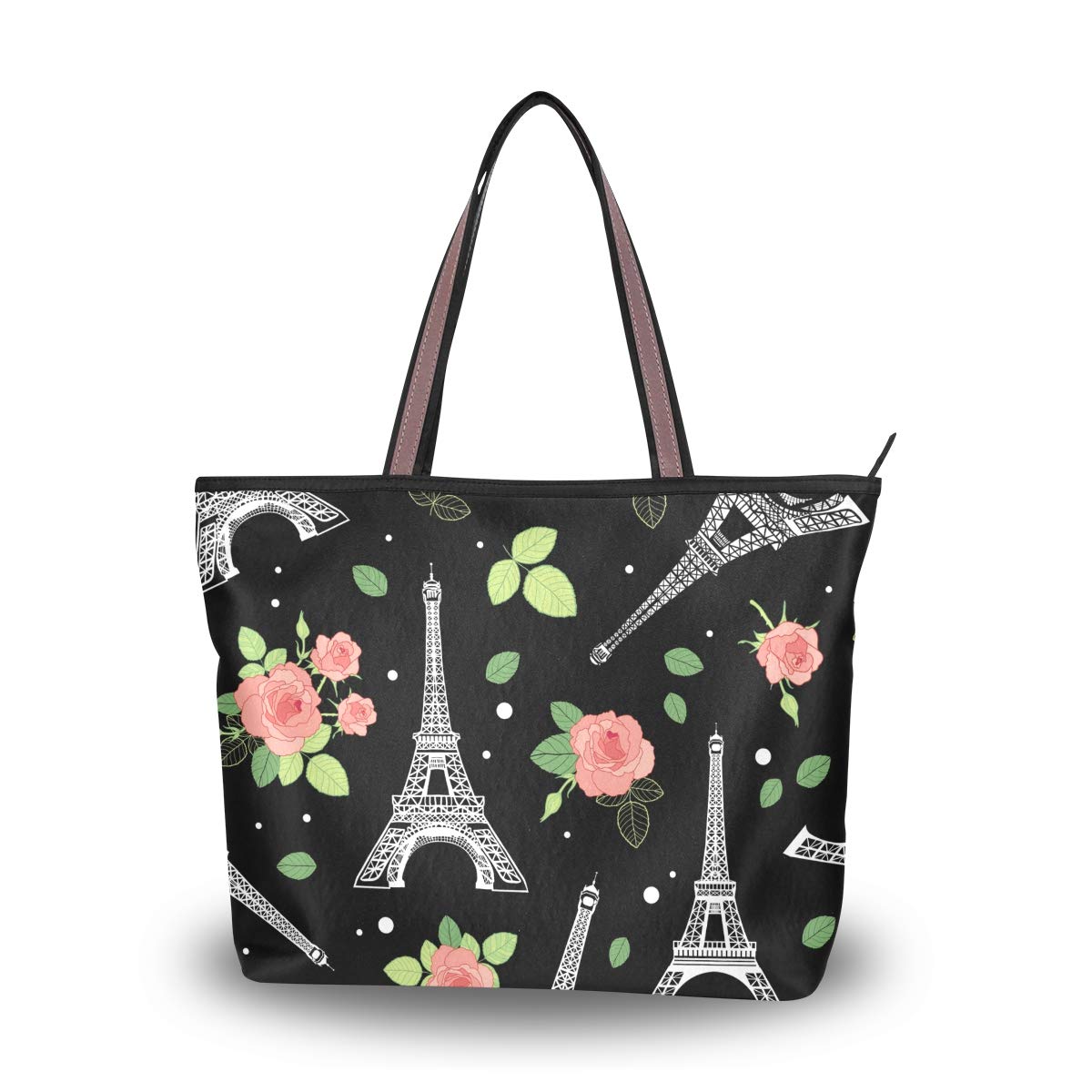 Stylish Women's Large Shoulder Bag - Zippered Satchel Tote for Work, Weekend & Shopping | Durable Ladies Handbag for Office, Travel & Daily Use