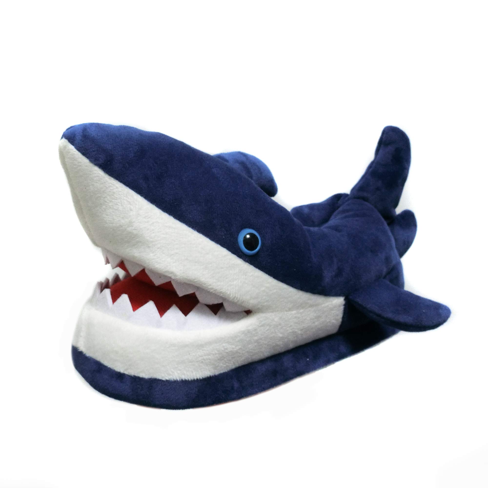 Women's & Men's Fluffy Animal Slippers - Shark & Whale Fish Design Cozy House Shoes for Indoor Comfort, Gifts & Winter Wear