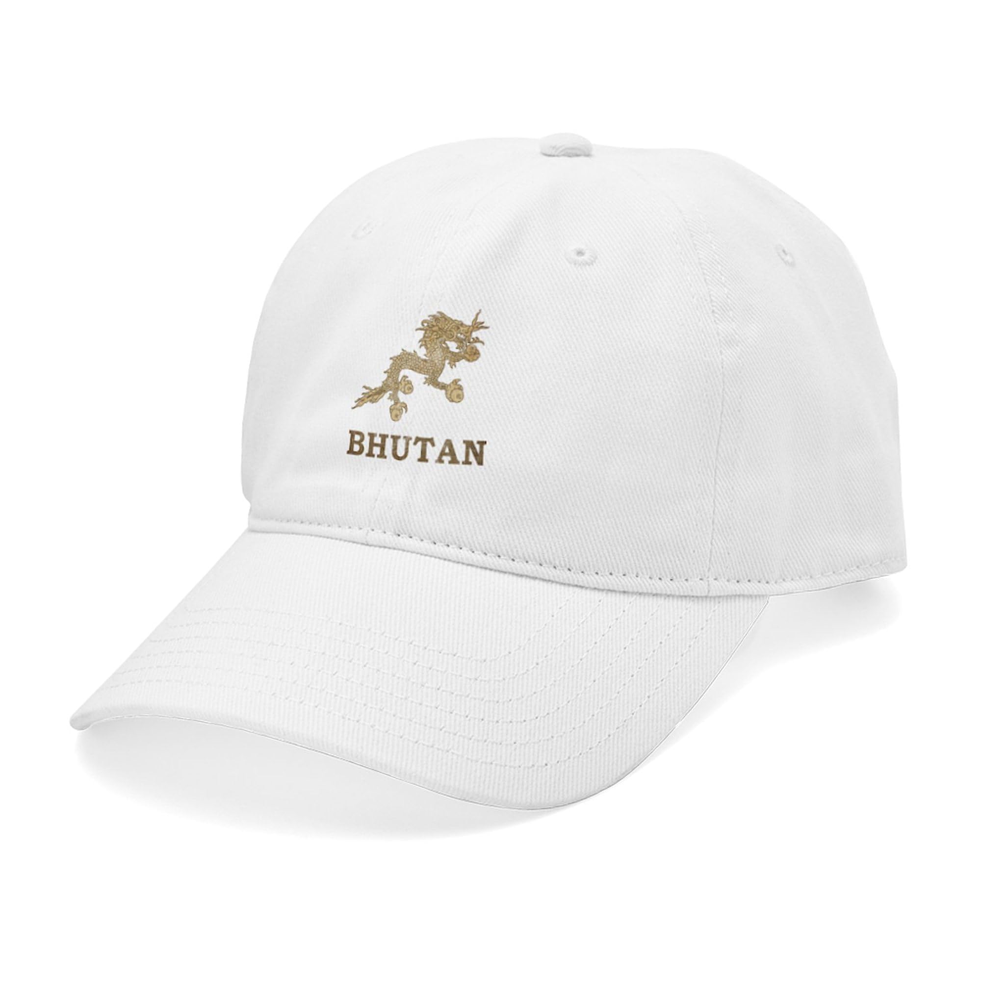 Vintage Bhutan Baseball Cap - Adjustable for Outdoor & Travel