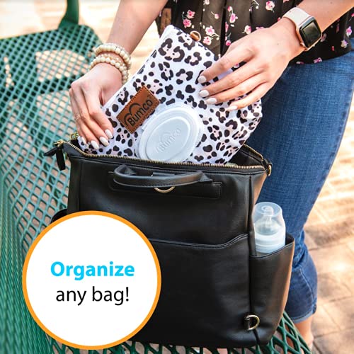 Bumco Diaper Clutch - Portable Baby Wipes Dispenser & Travel Essential | Airtight Refillable Wipes Container | Diaper Bag Organizer for On-the-Go Parents | Perfect for Diaper Bags, Strollers & Car Travel