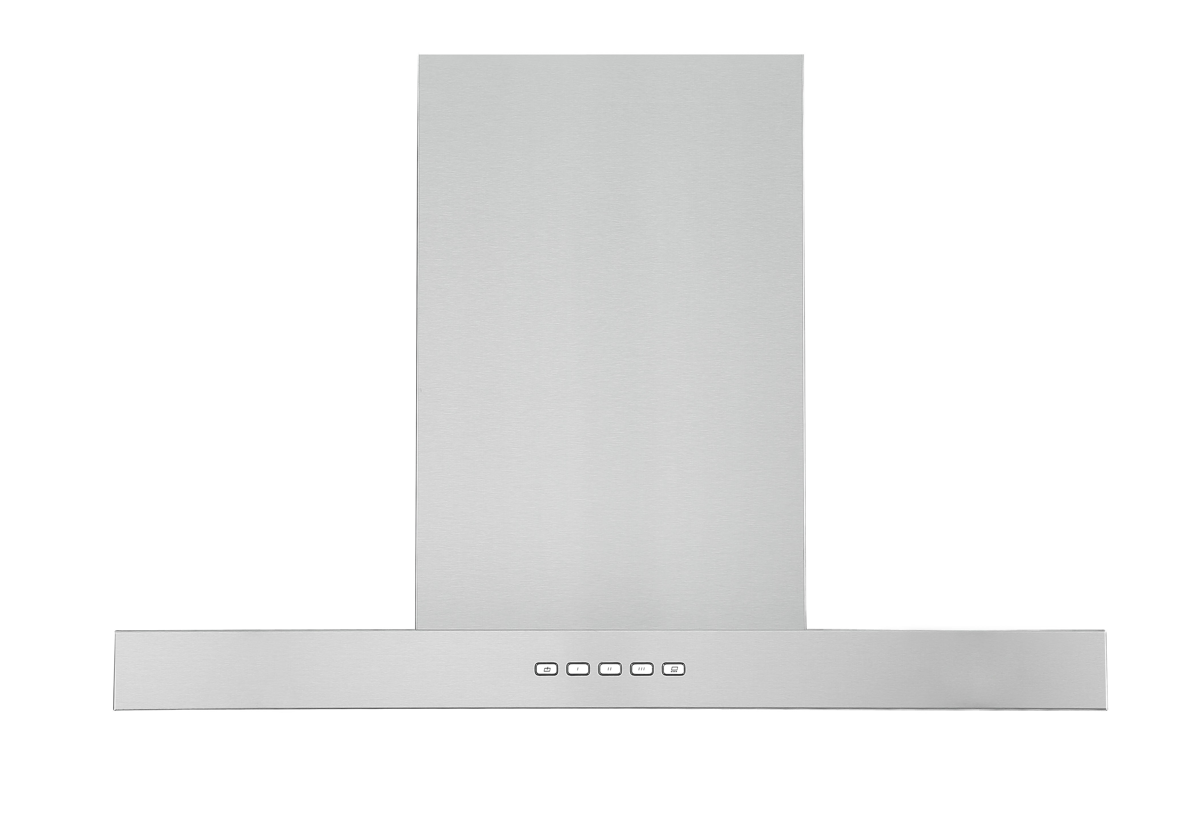 30 Inch Stainless Steel Convertible Wall Mount Range Hood - Under Cabinet or Wall Mount Installation for Kitchen Ventilation