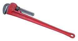 Heavy Duty 48-Inch Cast Iron Pipe Wrench with Durable Powder Coat Finish - Perfect for Plumbing Repairs, Pipe Fittings, and DIY Home Improvement Projects
