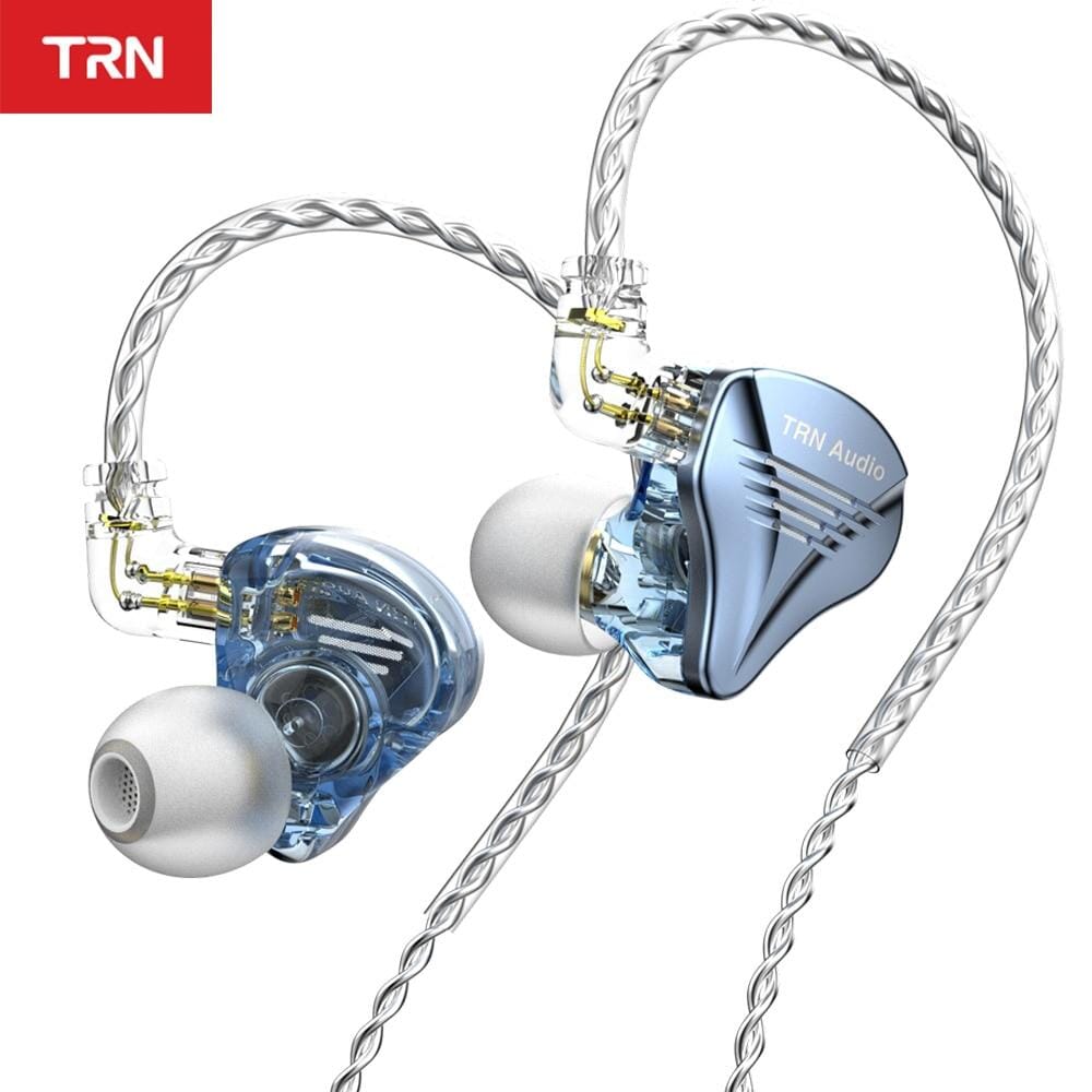 TRN TA2 2BA+1DD Hybrid In-Ear Monitors - High Resolution Audiophile Earphones for Music, Gaming & Studio Monitoring