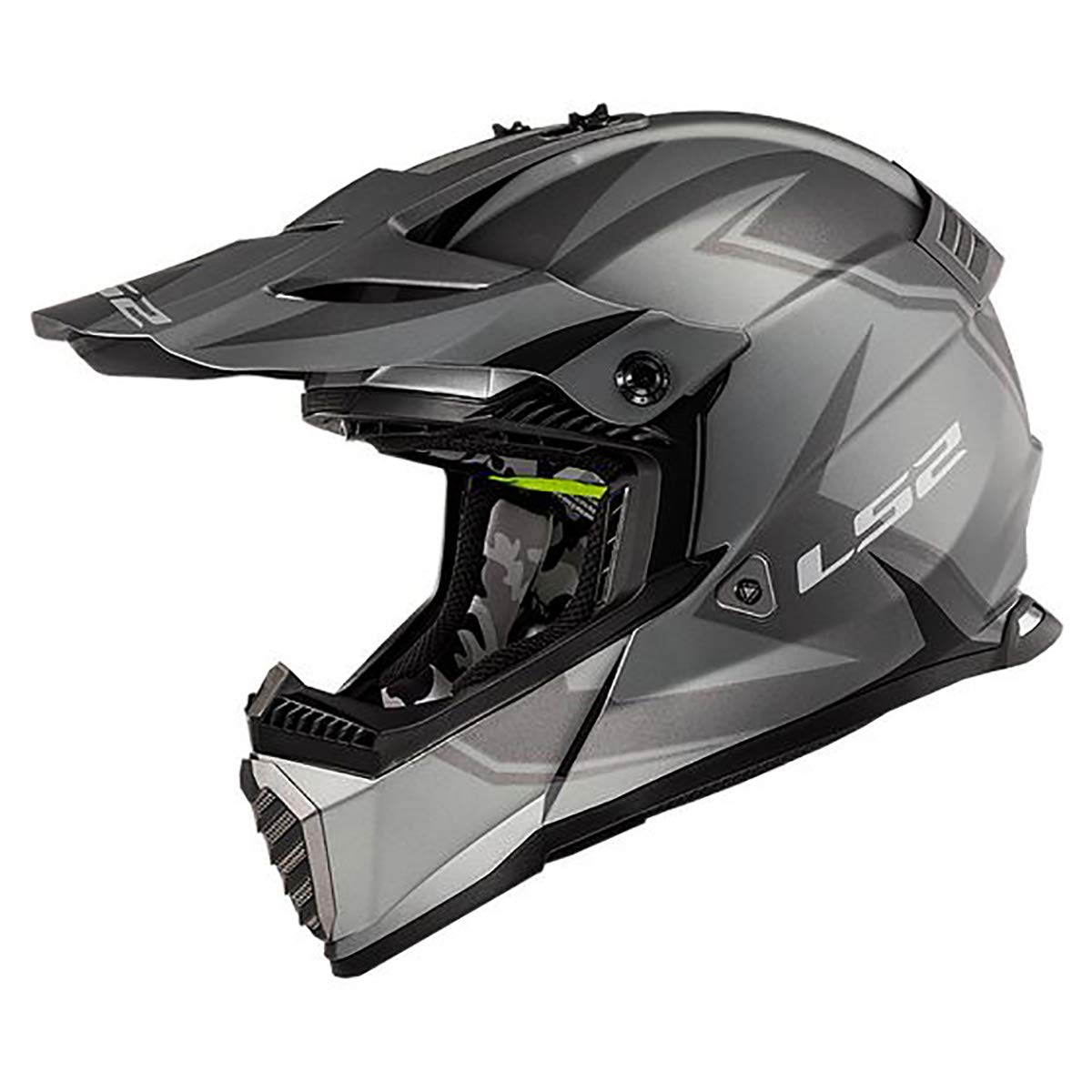 LS2 Helmets Gate Full Face Motorcycle Helmet - DOT Approved for Safety - Comfortable & Lightweight for Long Rides - Perfect for Street Biking and Commuting