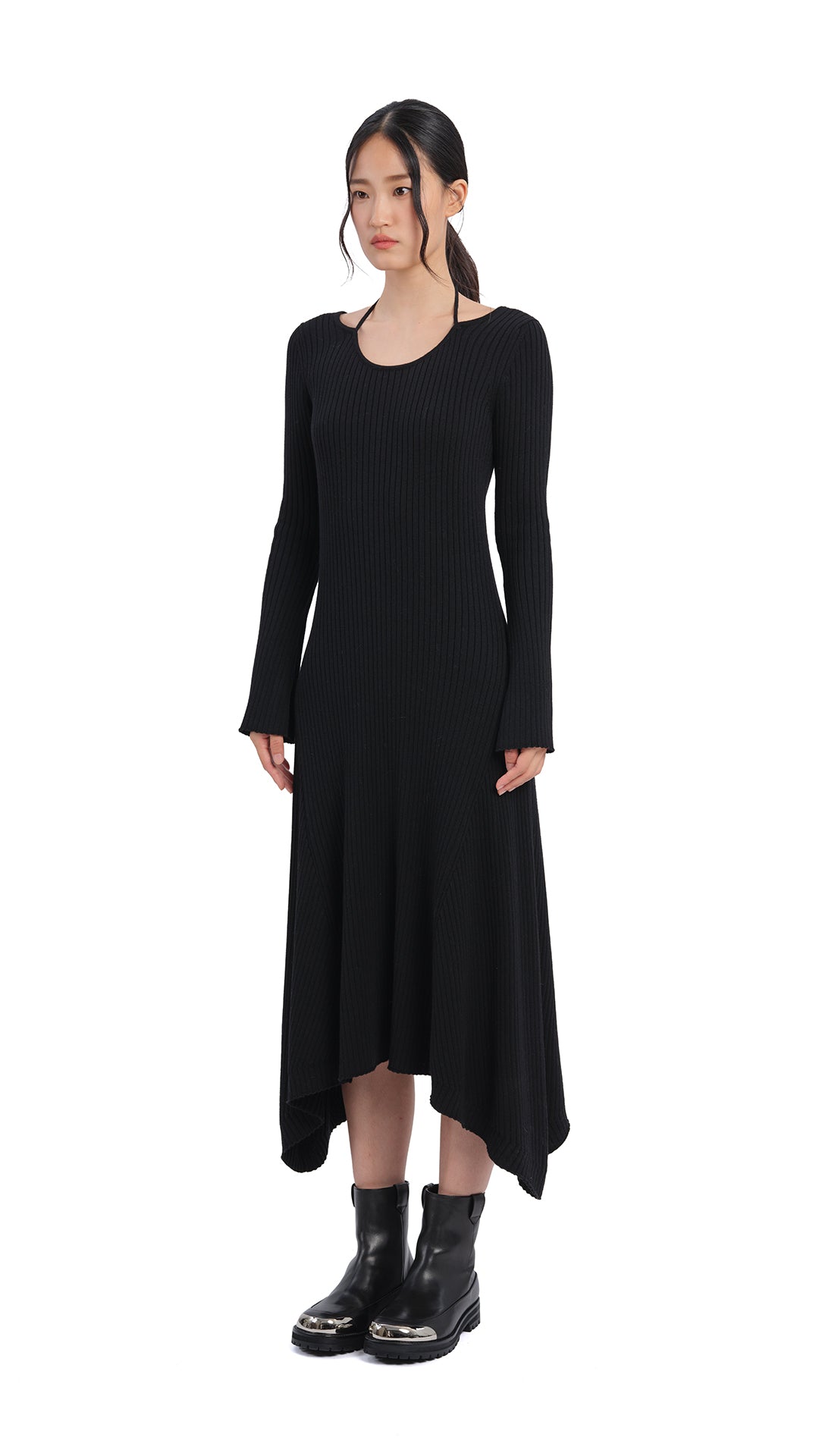 Women's Cozy Knit Sweater Dress - Long Sleeve Winter Tunic Pullover for Casual Outfits & Holiday Parties | Soft Warm Dresses for Fall, Christmas, and Office Wear