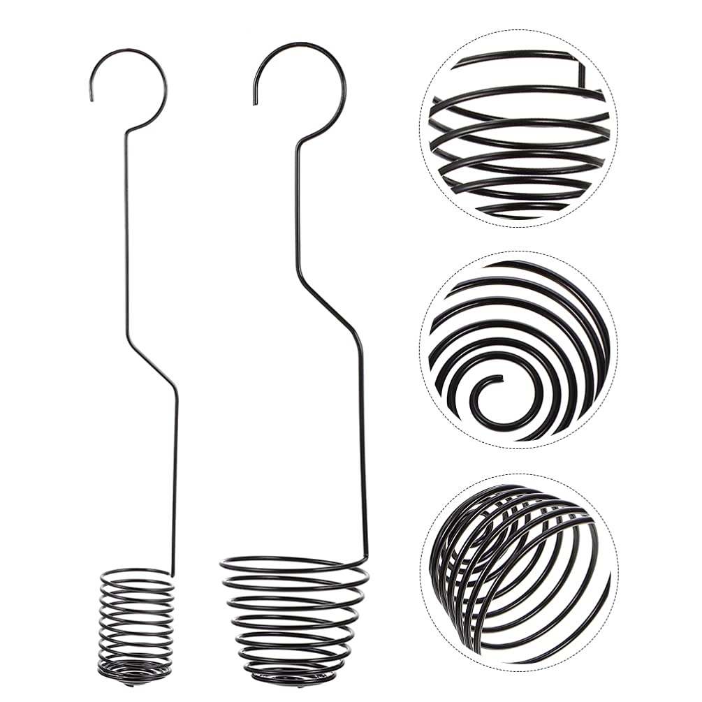 Happyyami 2 Pack Wall Mounted Air Plant Hooks - Heavy Duty Plant Hangers for Large & XL Air Plants - Boho Home & Office Decor for Living Room, Bedroom, or Workspace