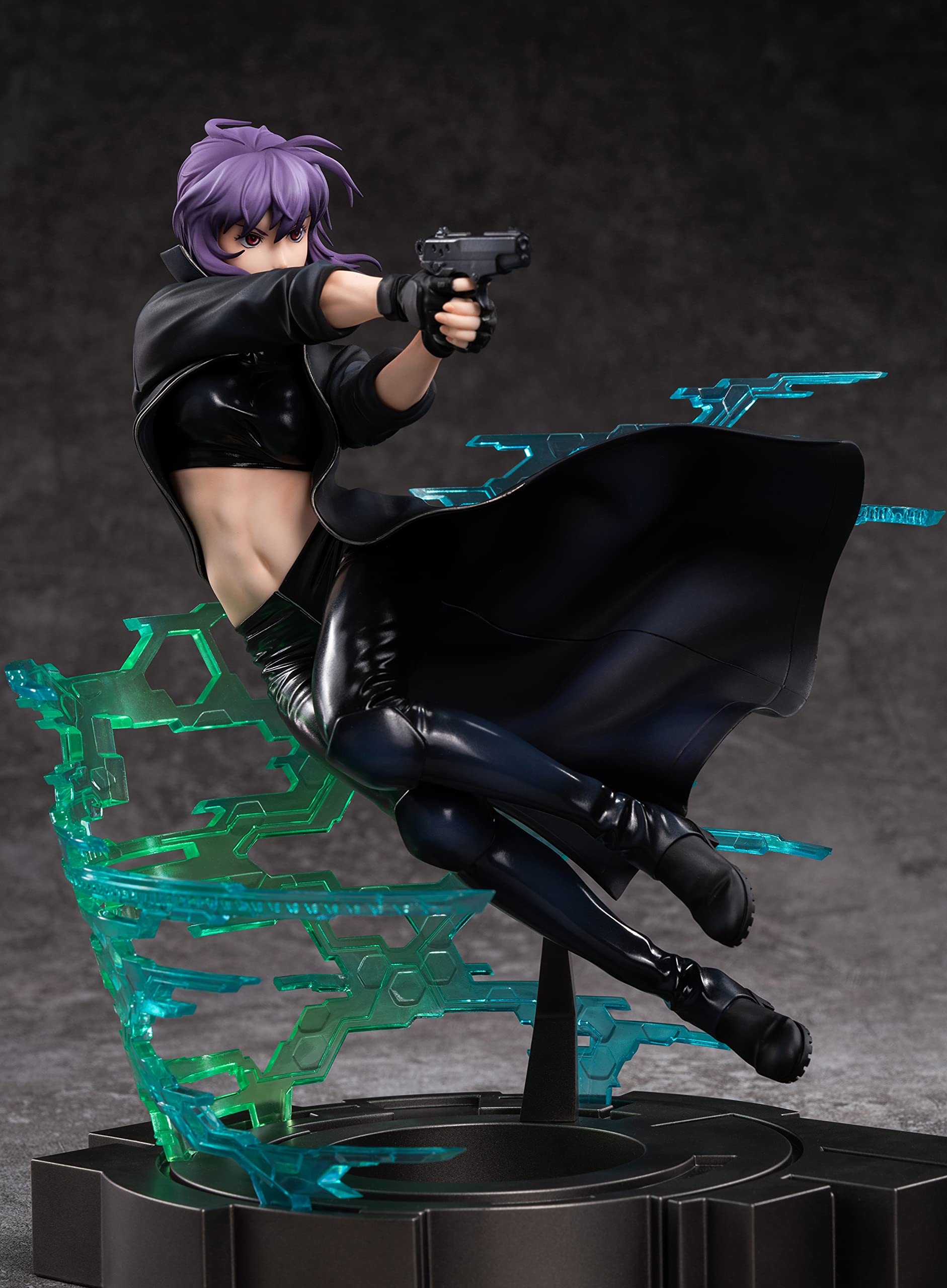 Ghost in The Shell: Stand Alone Complex 2nd GIG - Motoko Kusanagi 1:7 Scale PVC Figure - Anime Collectible for Fans & Display - Perfect for Home, Office, or Gaming Room Decor